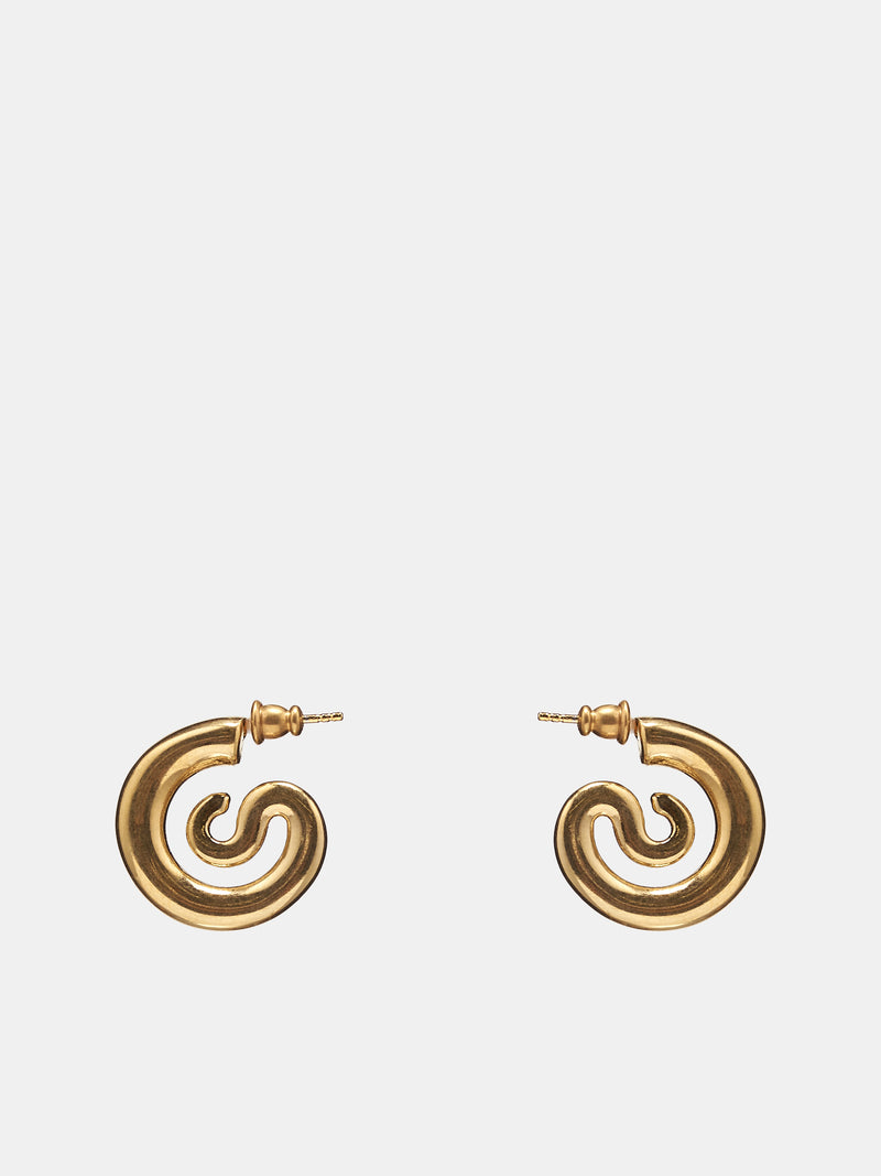 XS Serpent Earrings (EA027-P-GOLD)