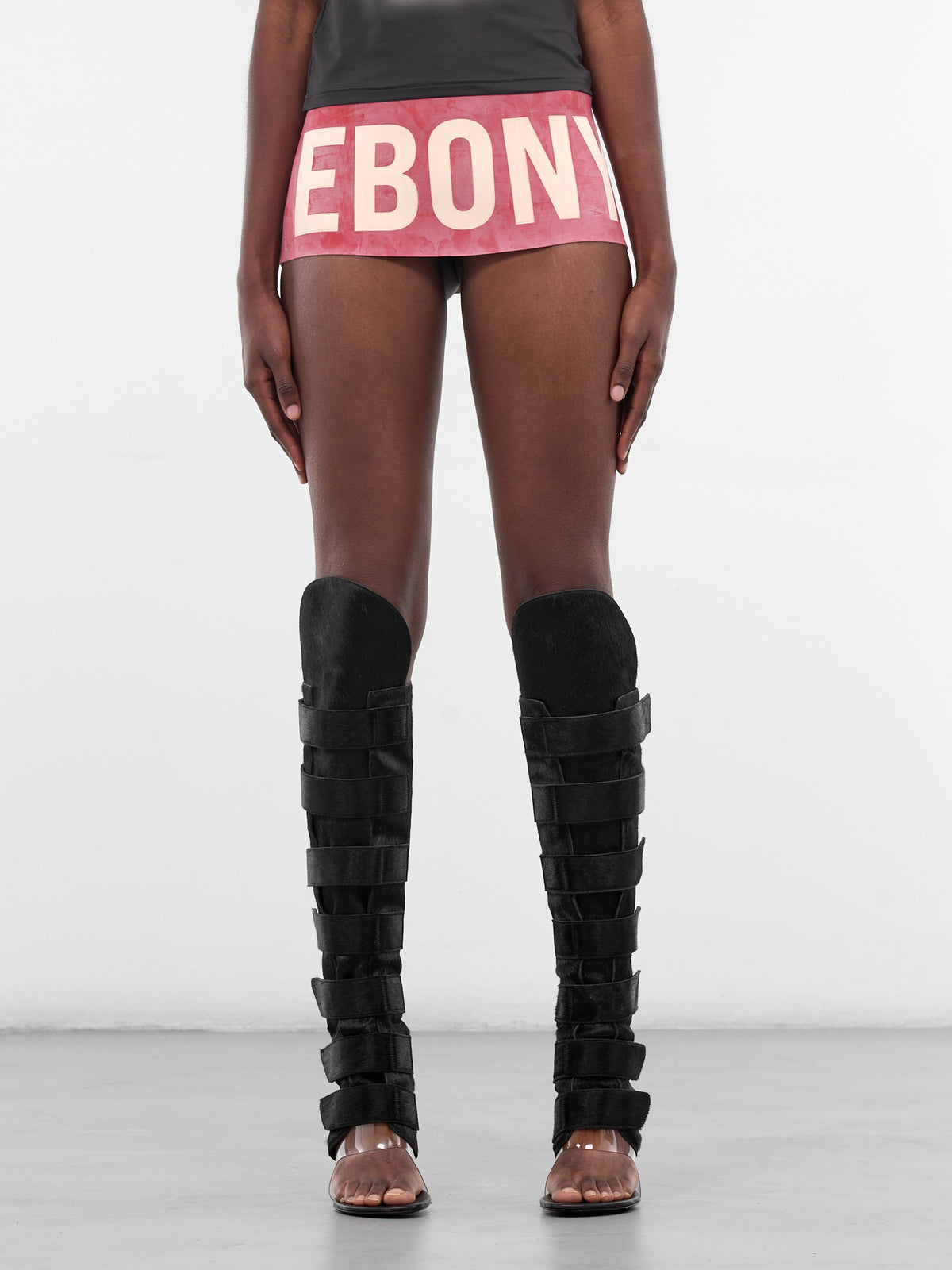 Red Latex Ebony Micro Skirt (EBONY-MINI-SKIRT-RED)