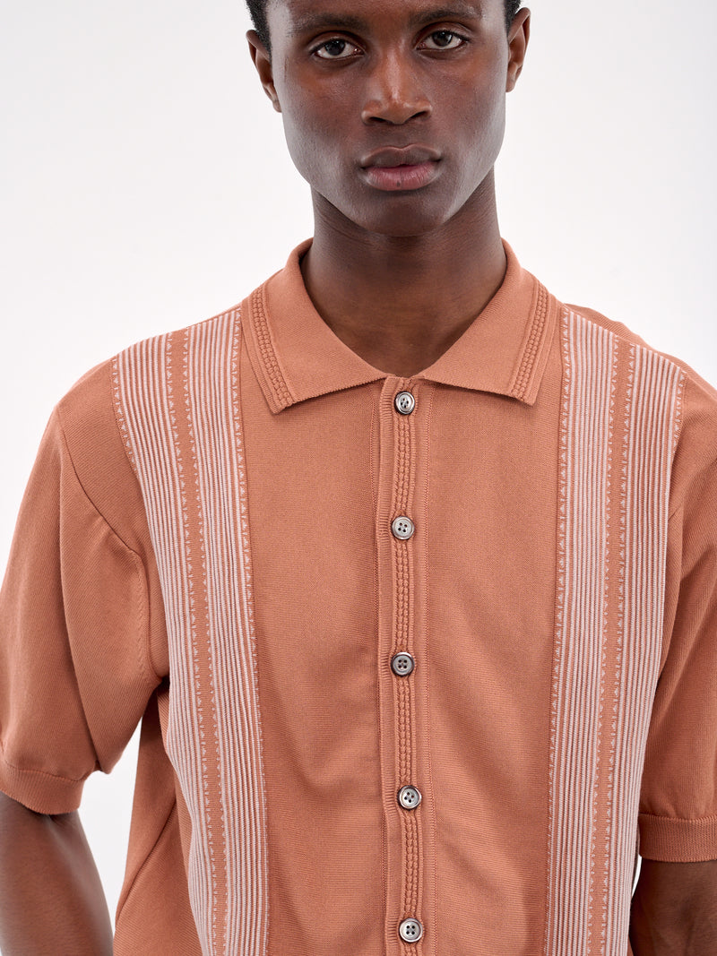 Knit Polo Sweater (EK-1729KN-SOB-PINK)