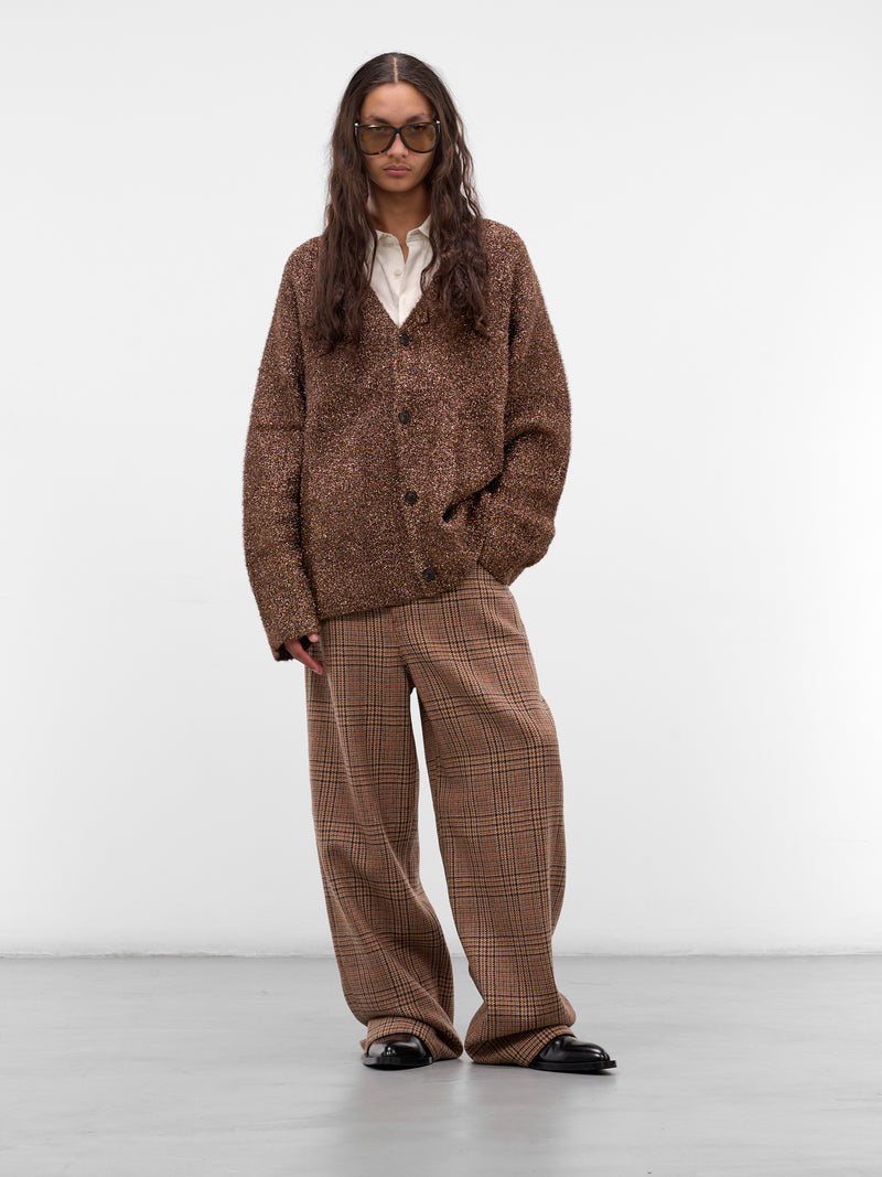 Eldar Bronze Lurex Knit Cardigan (ELDAR-M25KN7045-BRONZE)