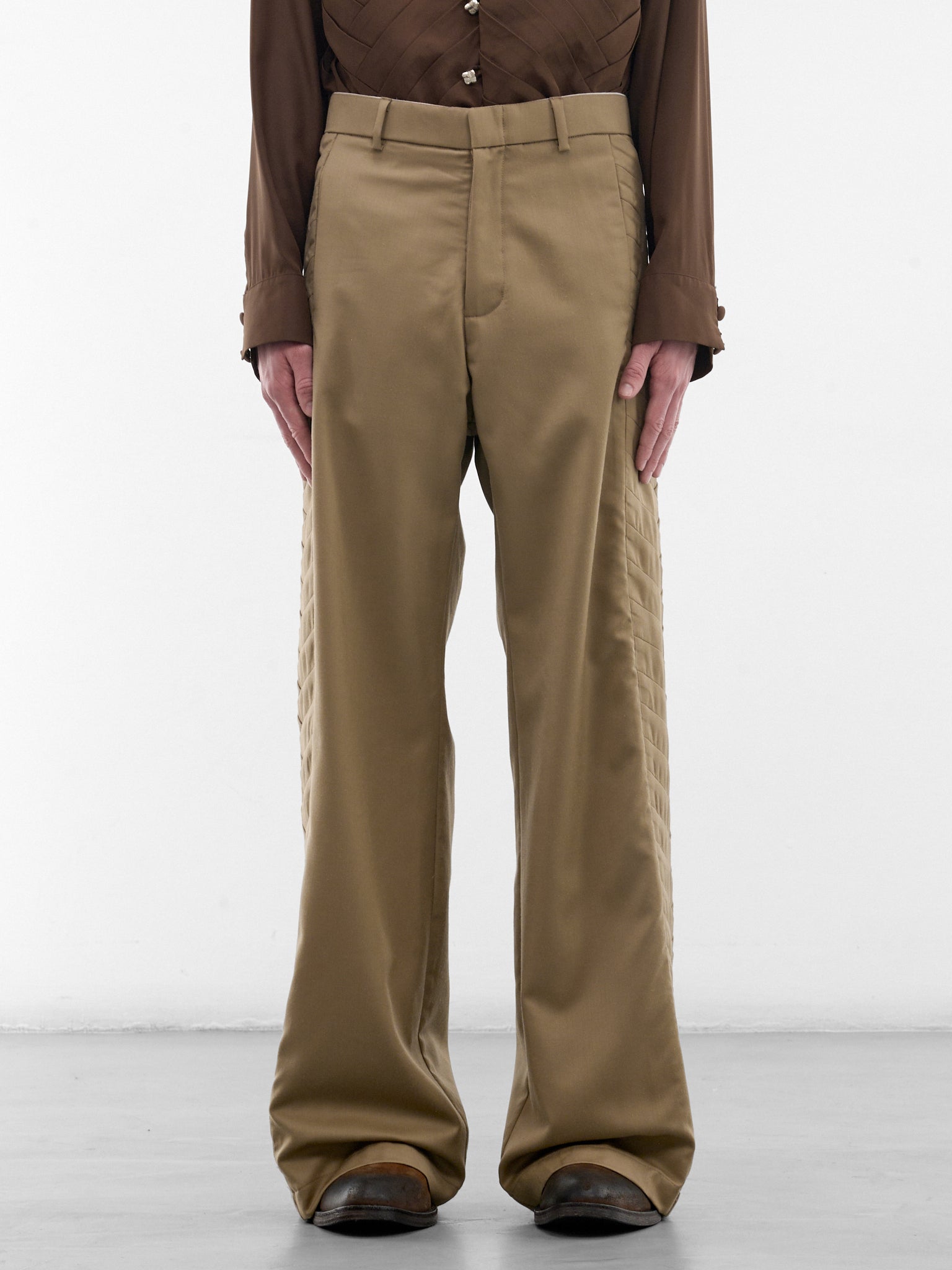 Beige Wool Encuentros Pants (ENCUENTROS-PANTS-BEIGE)