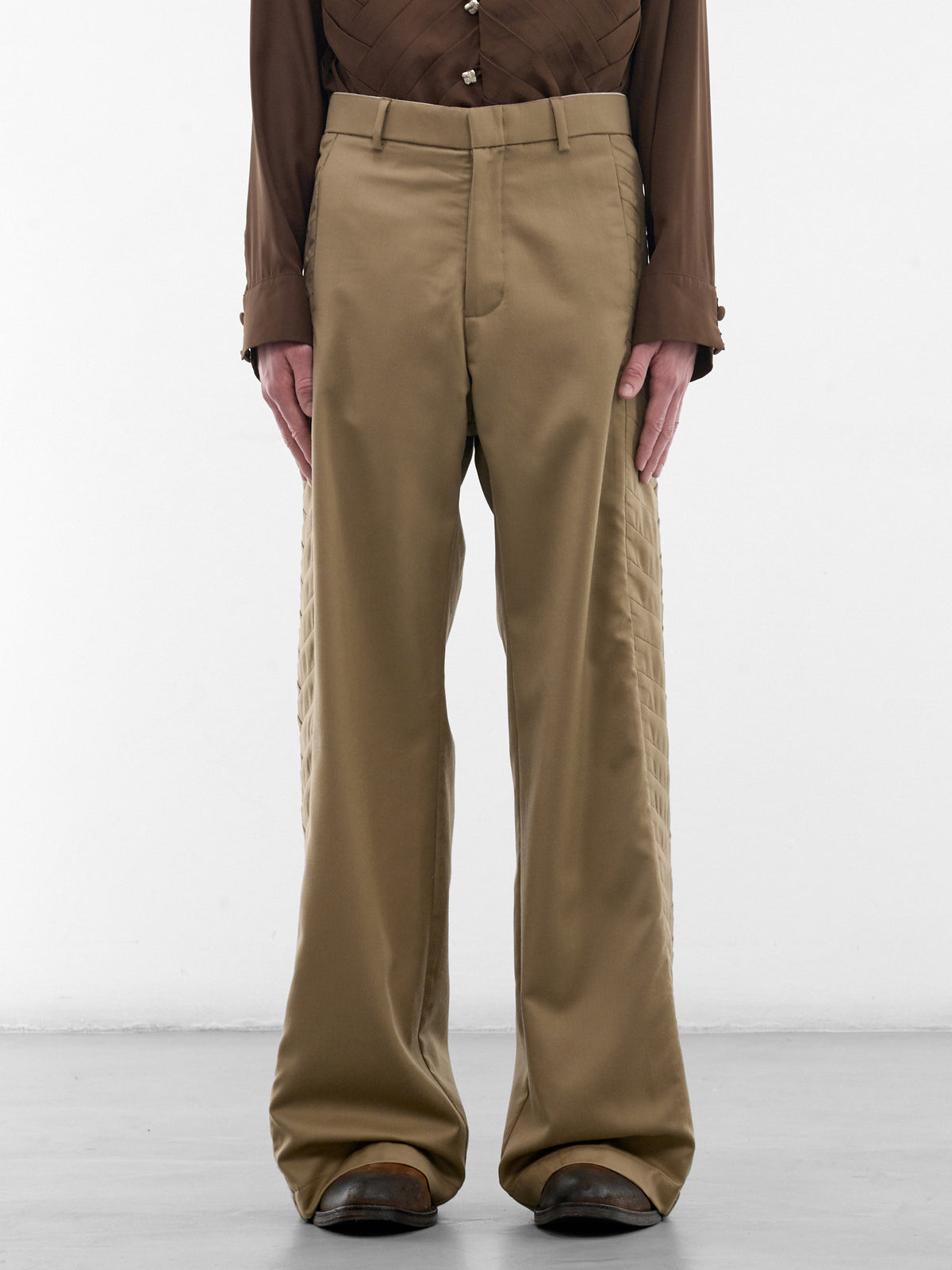 Beige Wool Encuentros Pants (ENCUENTROS-PANTS-BEIGE)