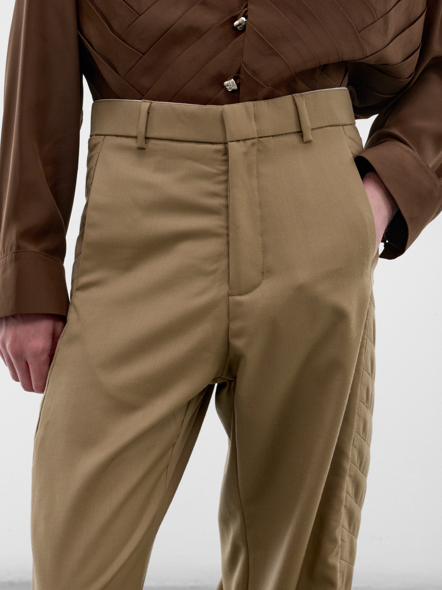Beige Wool Encuentros Pants (ENCUENTROS-PANTS-BEIGE)