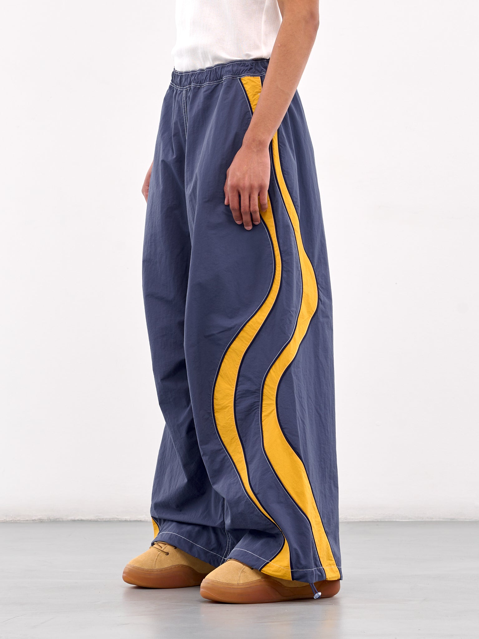 Elasticated Trousers (ERL10P025-NAVY)