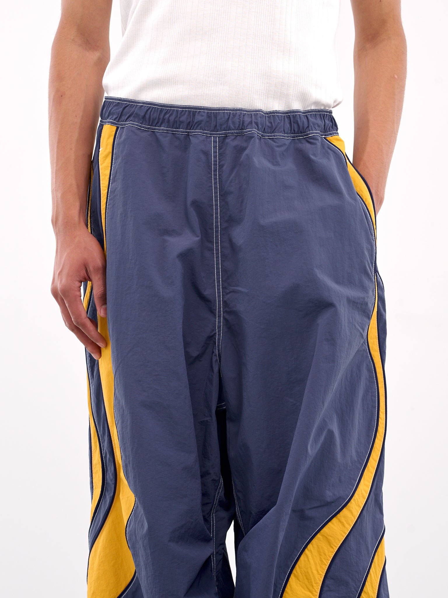 Elasticated Trousers (ERL10P025-NAVY)