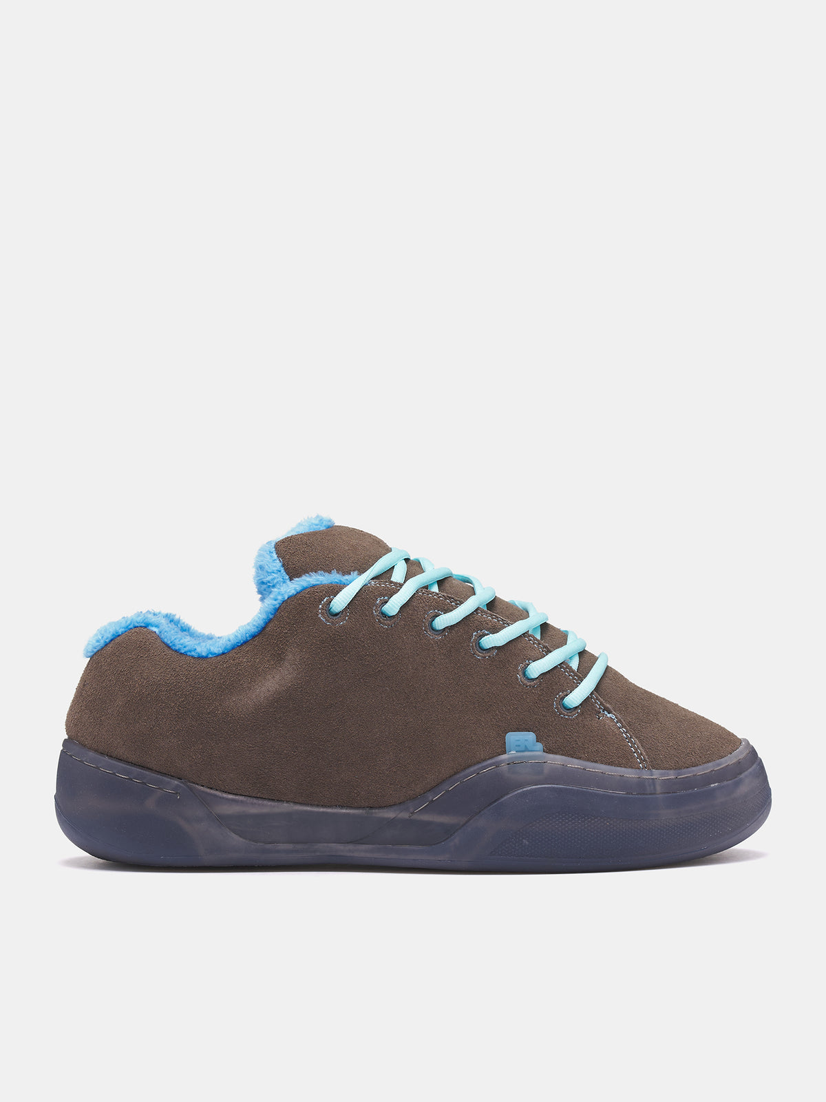 Suede Vamp Skate Sneakers (ERL10SH03-GREY)