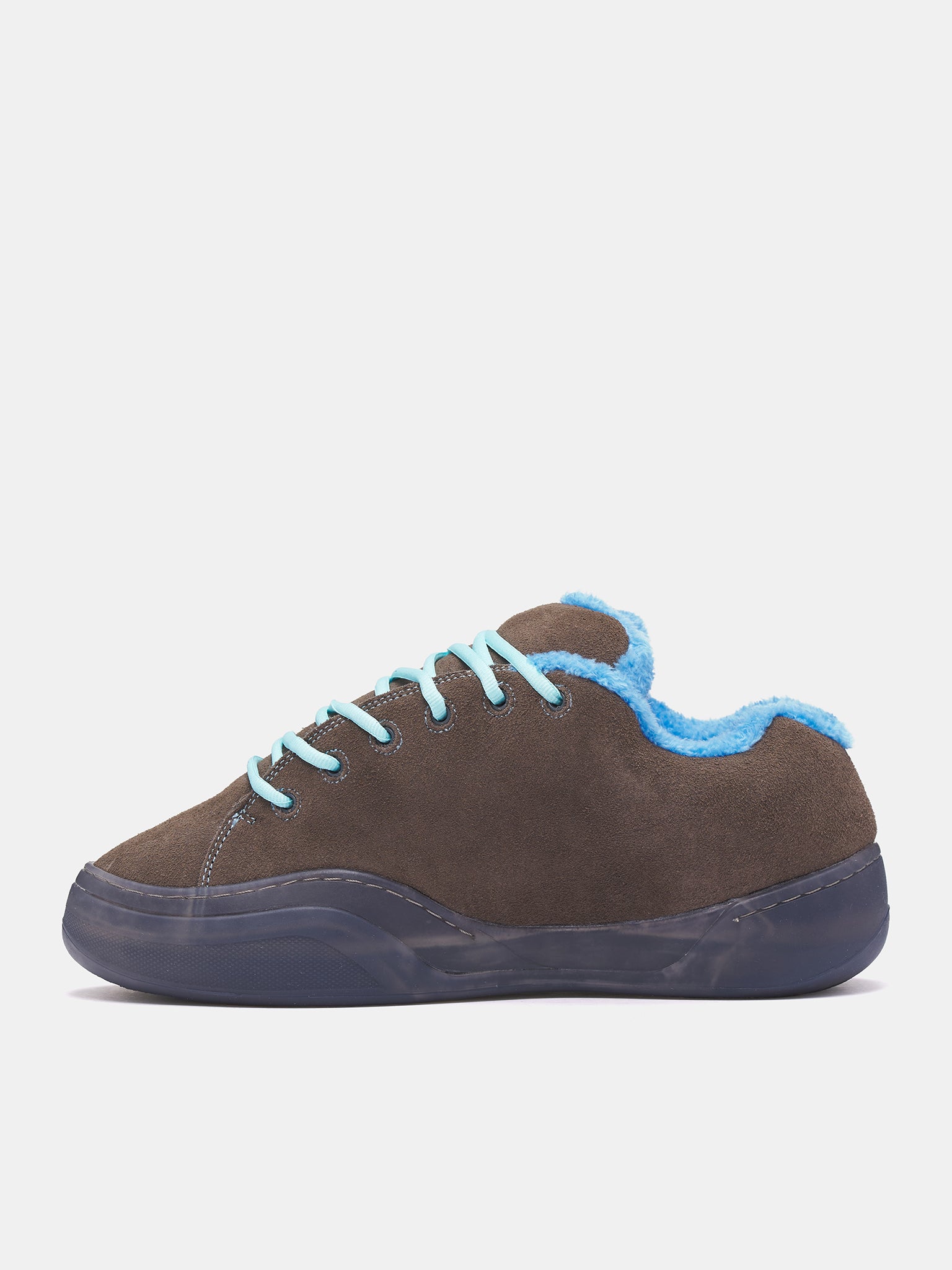 Suede Vamp Skate Sneakers (ERL10SH03-GREY)