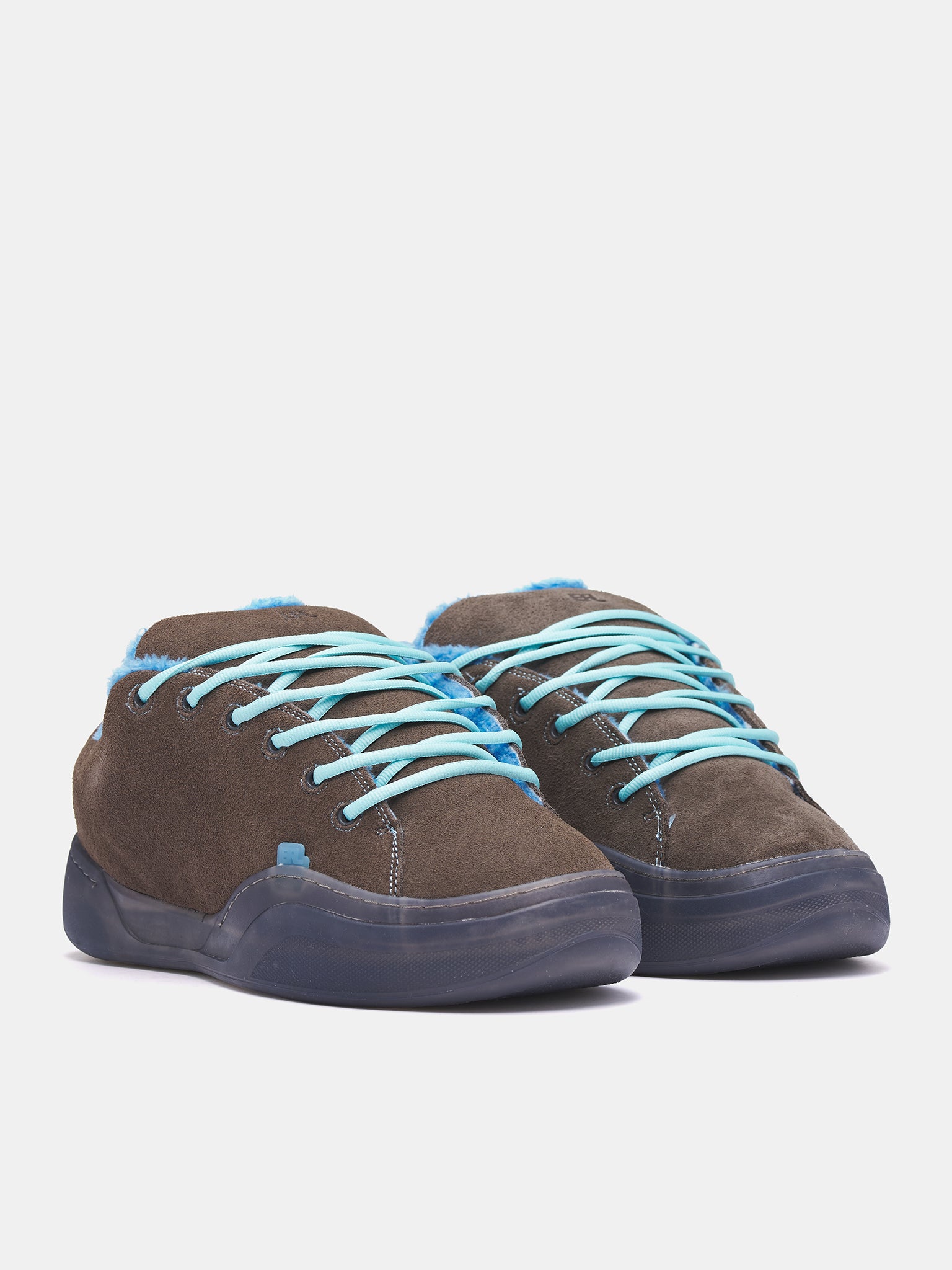 Suede Vamp Skate Sneakers (ERL10SH03-GREY)
