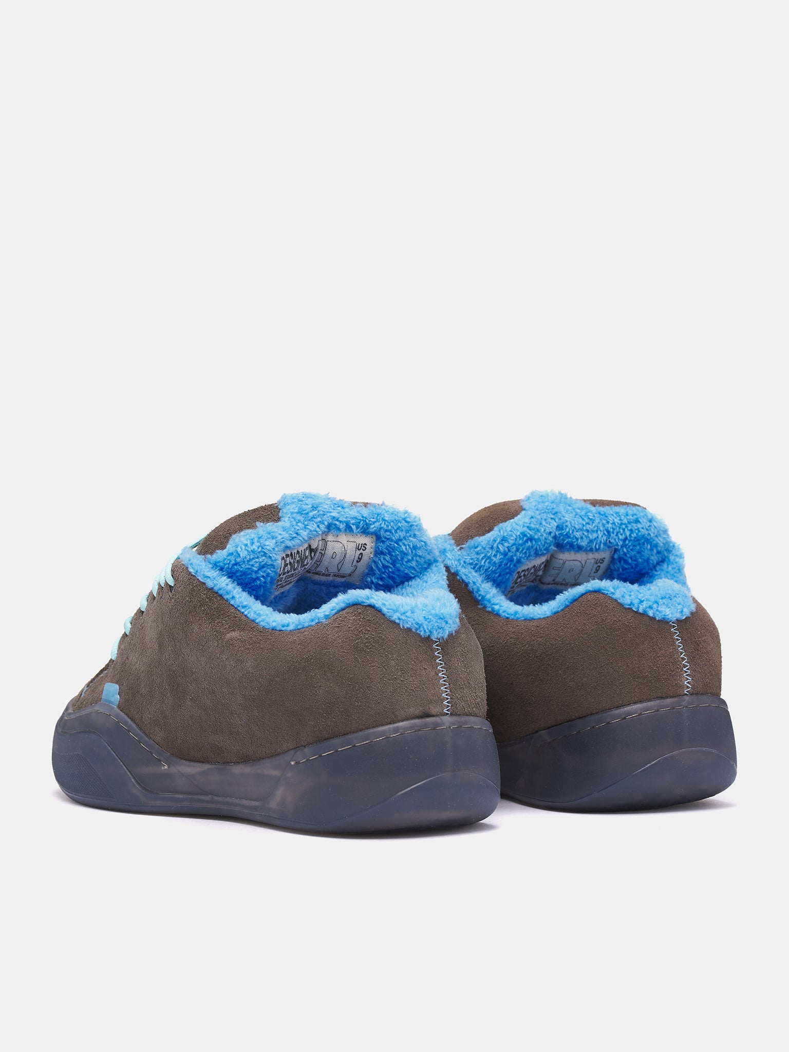 Suede Vamp Skate Sneakers (ERL10SH03-GREY)