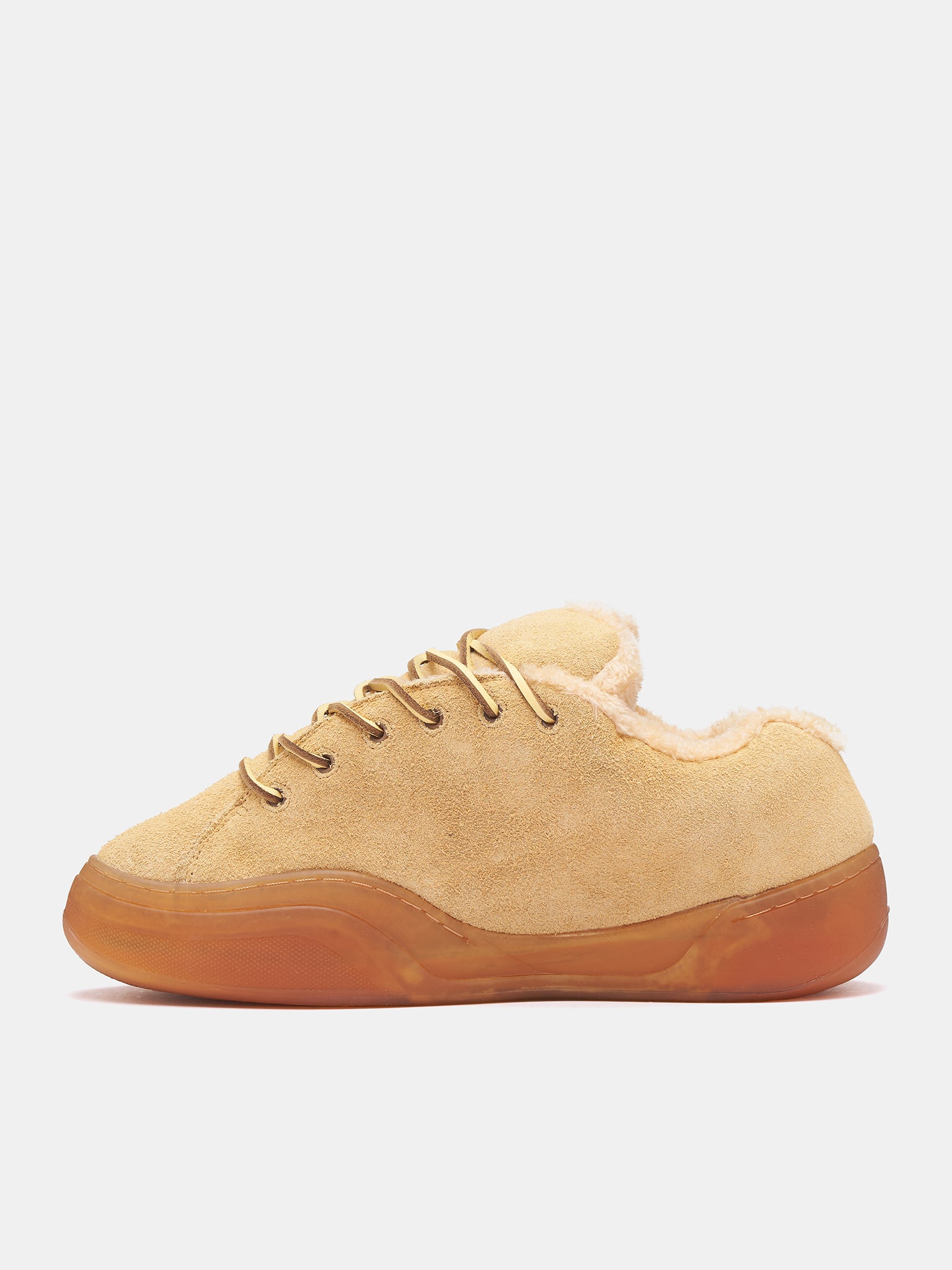 Suede Vamp Skate Sneakers (ERL10SH03-SAND)