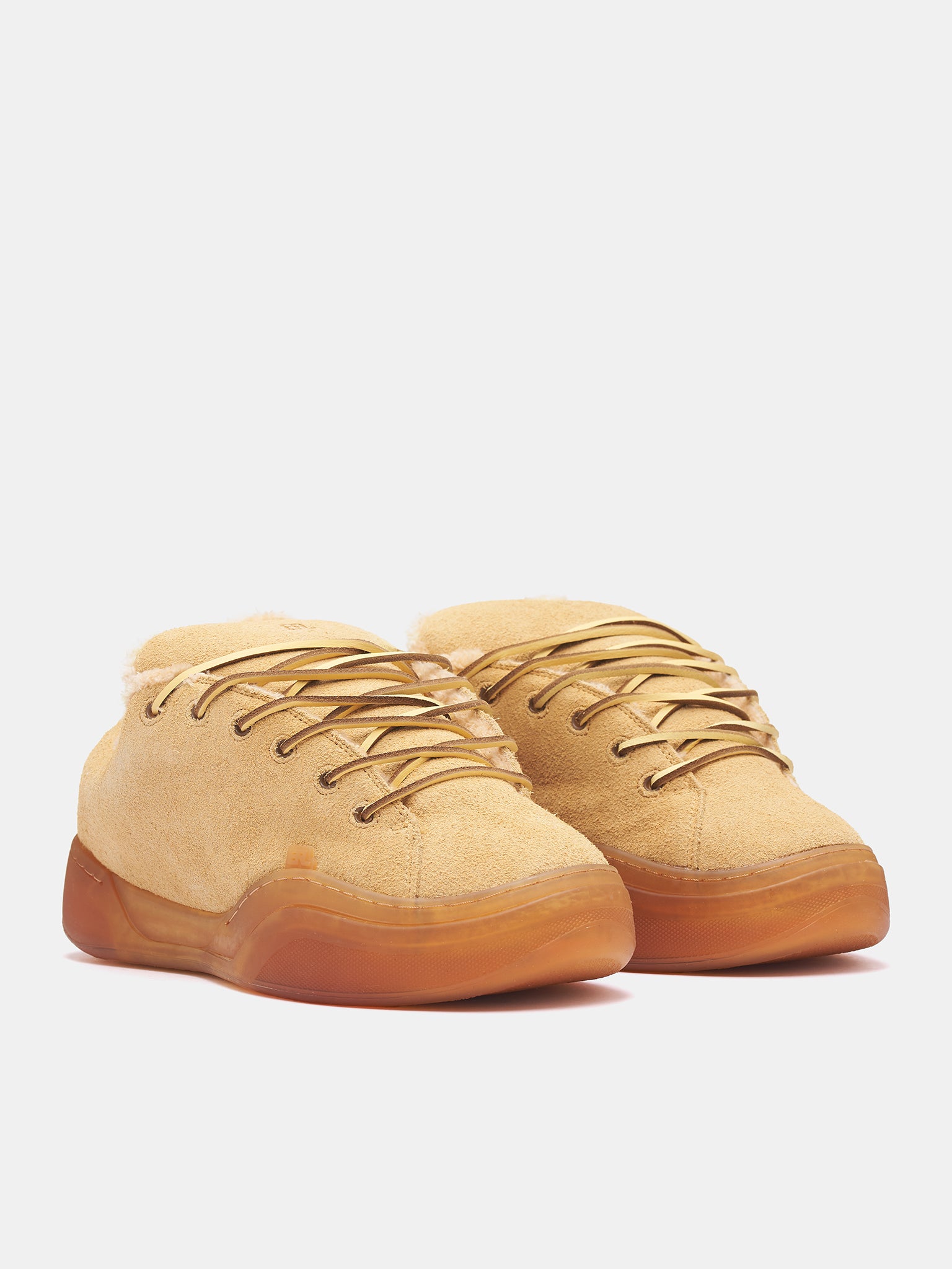 Suede Vamp Skate Sneakers (ERL10SH03-SAND)