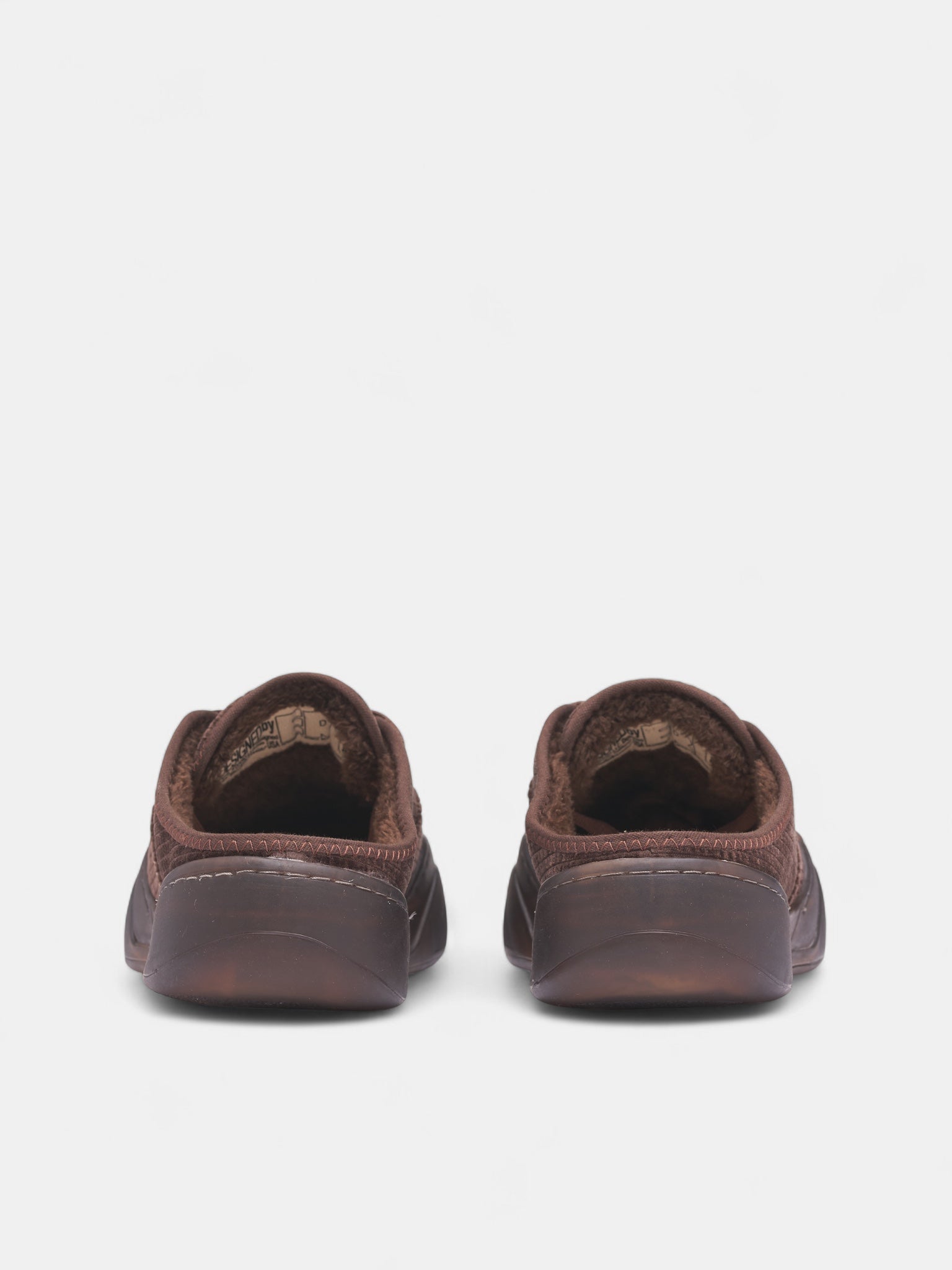 Brown Corduroy Skater Camino Sneakers (ERL11SH07-MUD)