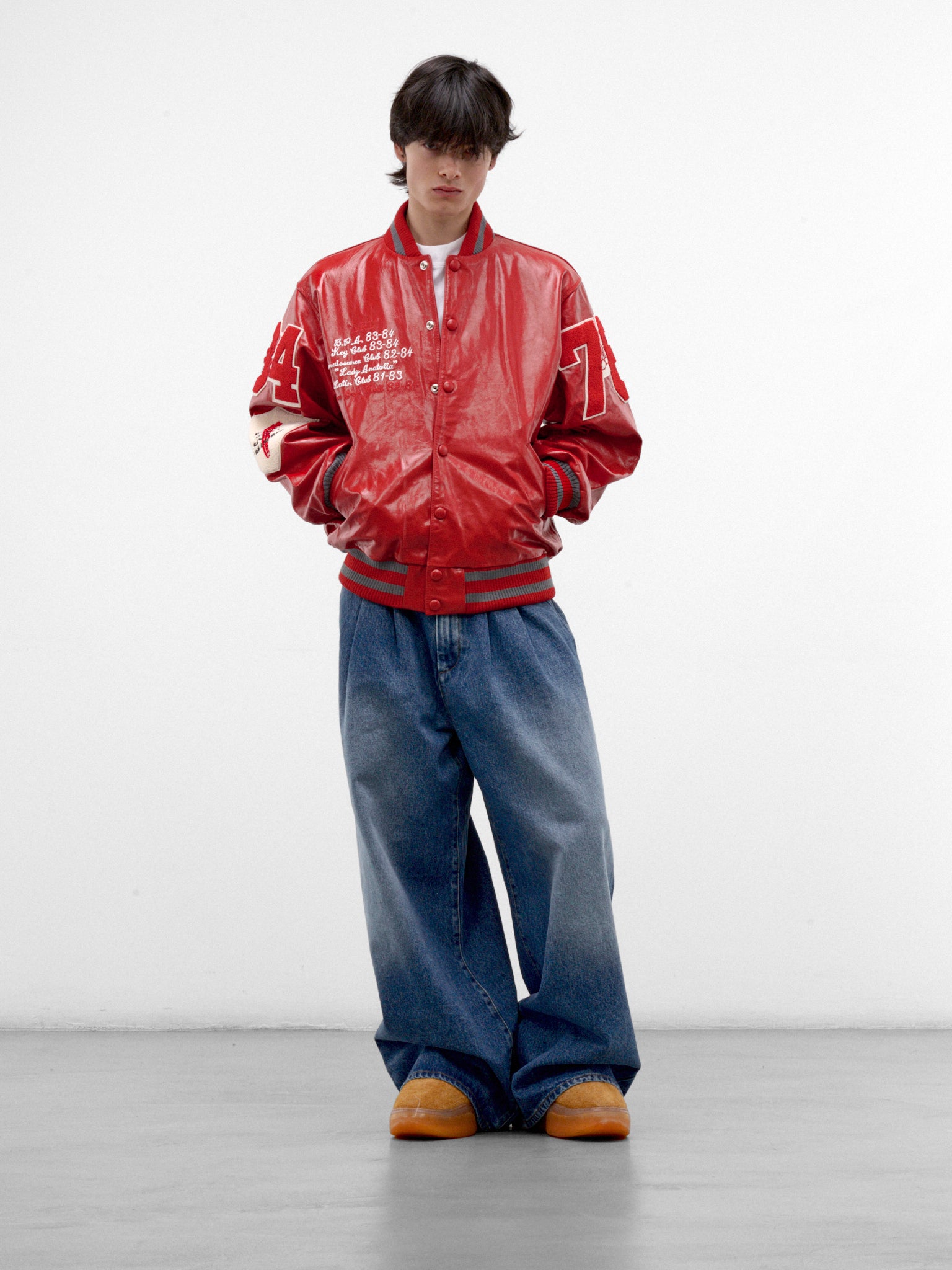 Blue Denim Wide Jeans (ERL13P014-2-BLUE)