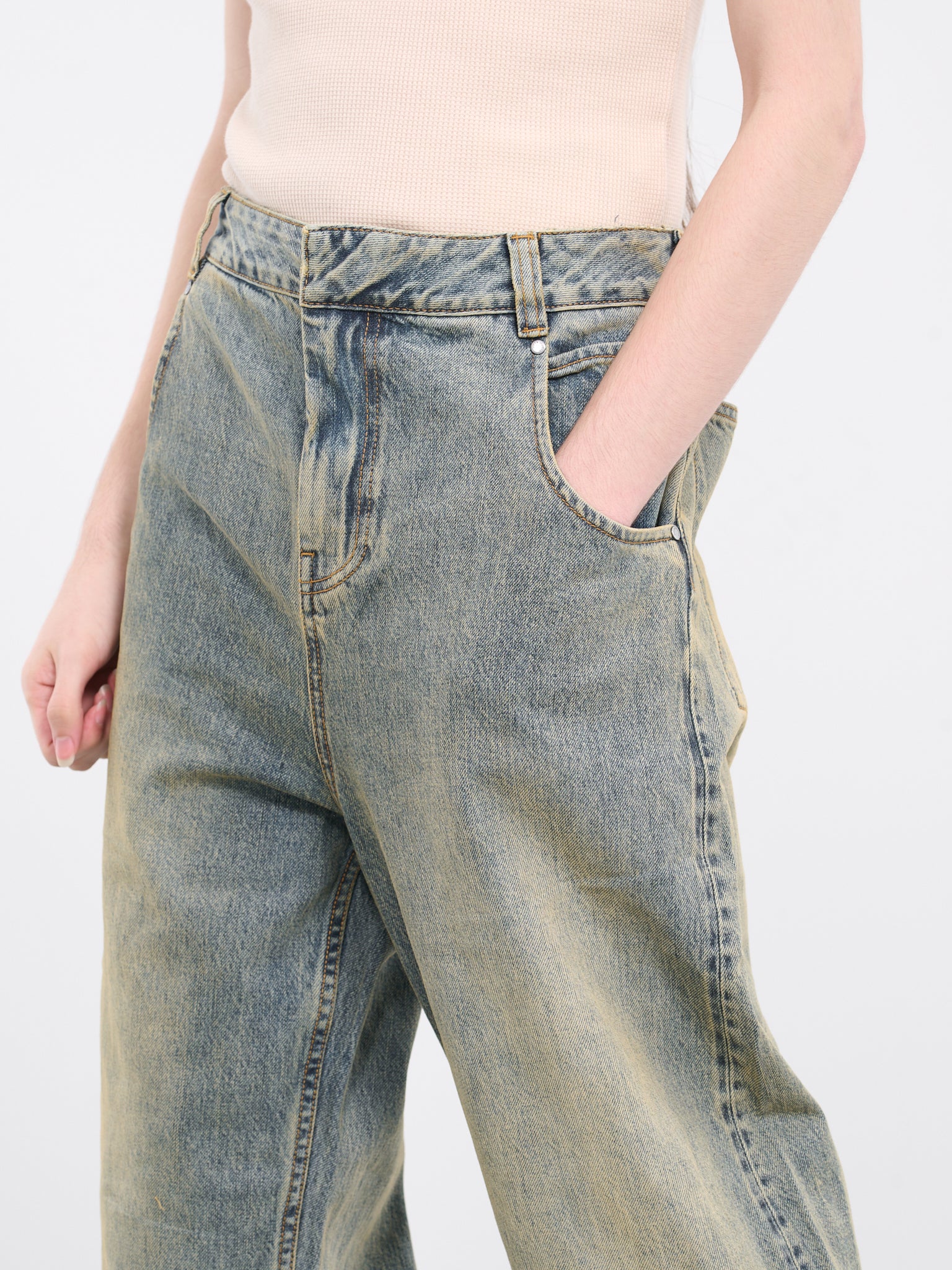 We11done Blue Wave Jeans