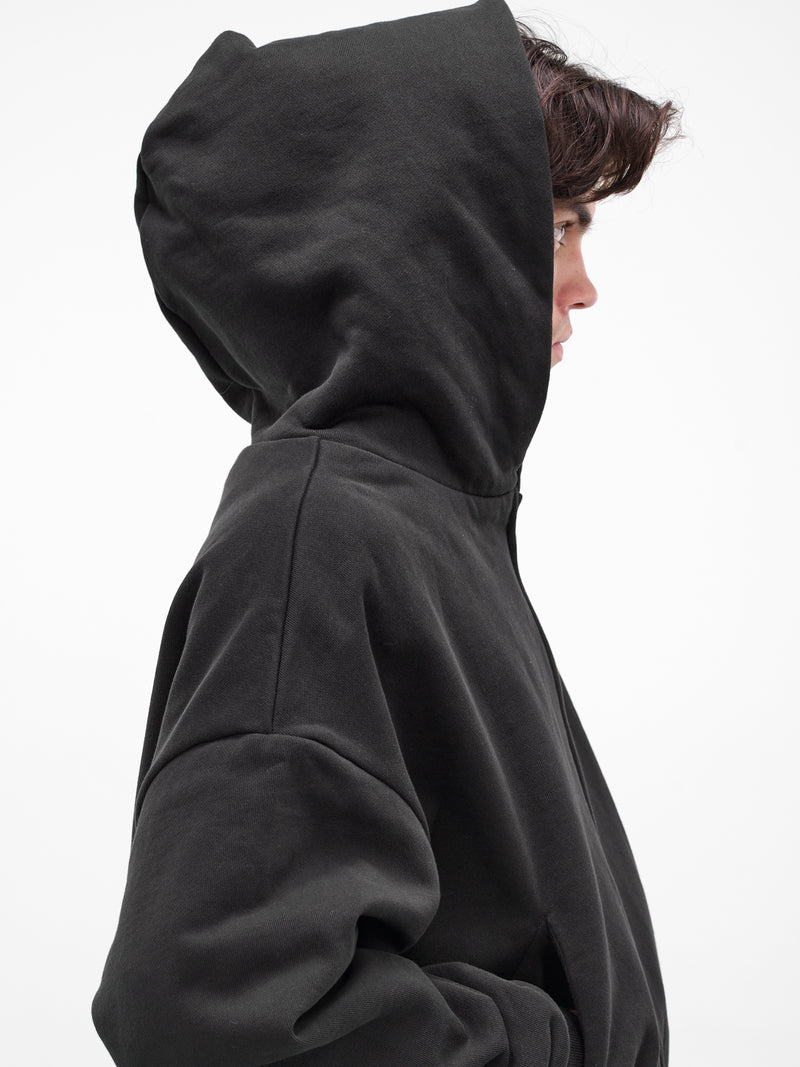 Black Thermal Lined Zip Hoodie (ES2488-SOOT)