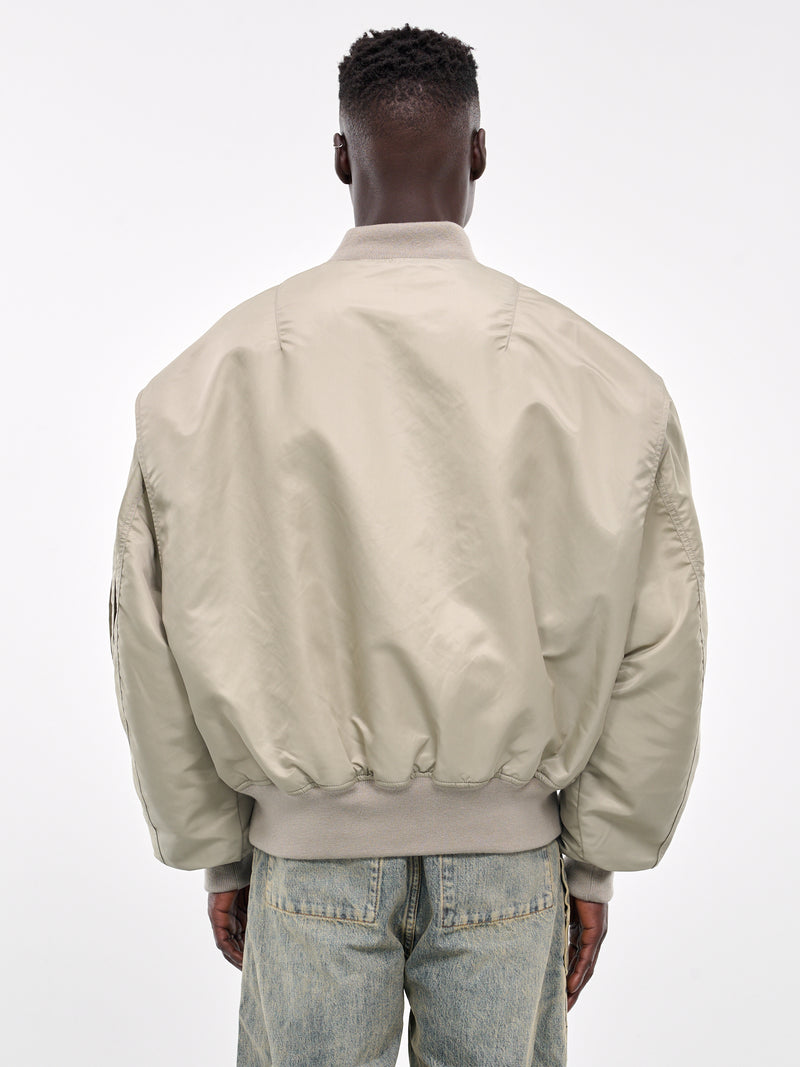 Broad Bomber Jacket (ES2540GR-GREY)