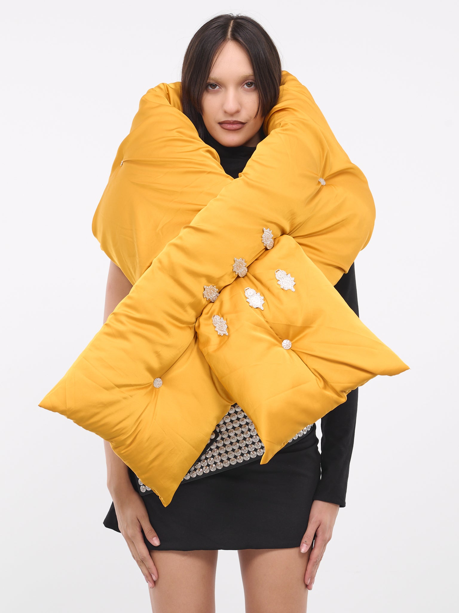 Escargot Scarf (ESCARGOT-SCARF-MUSTARD)