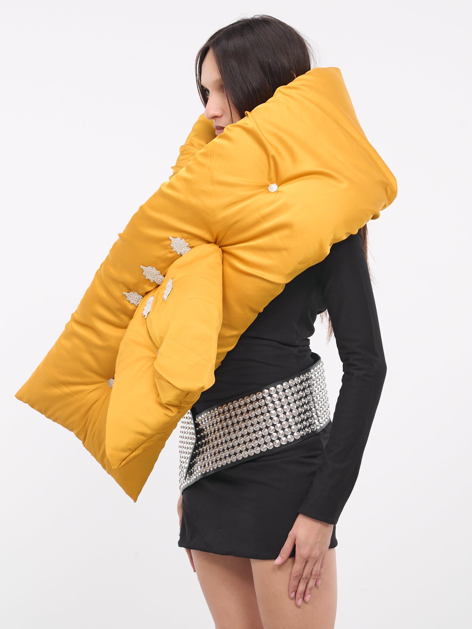 Escargot Scarf (ESCARGOT-SCARF-MUSTARD)