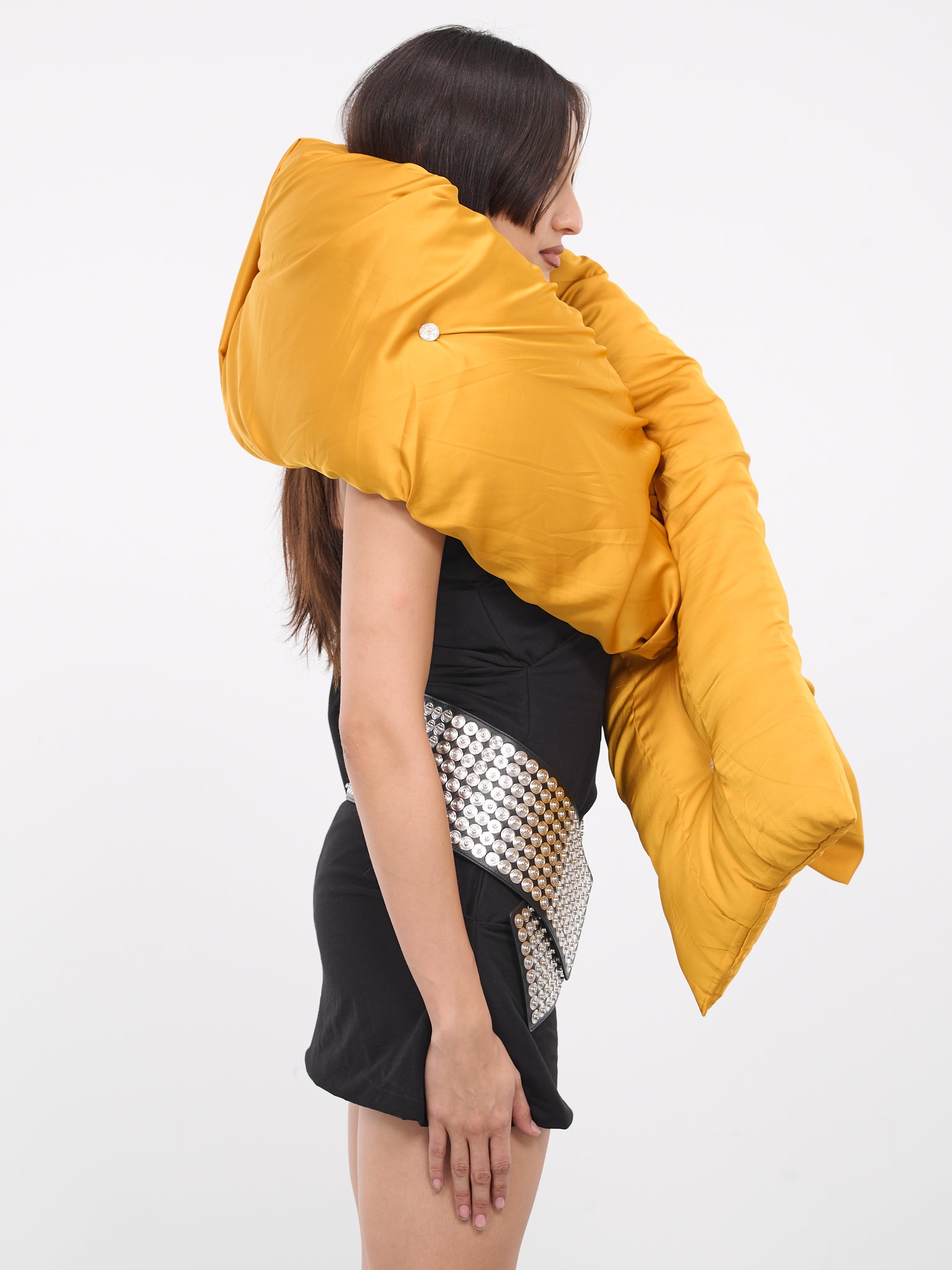 Escargot Scarf (ESCARGOT-SCARF-MUSTARD)