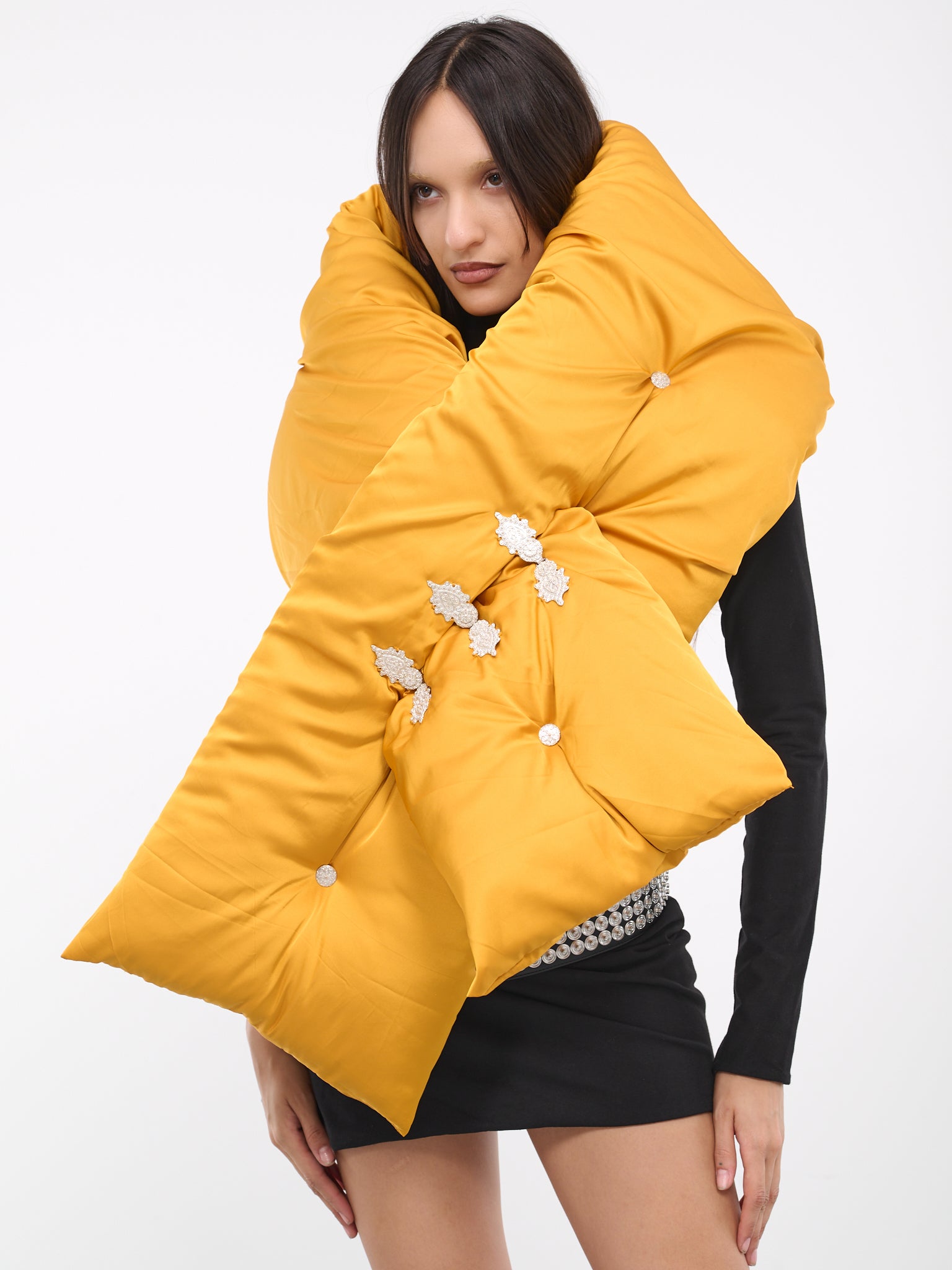 Escargot Scarf (ESCARGOT-SCARF-MUSTARD)