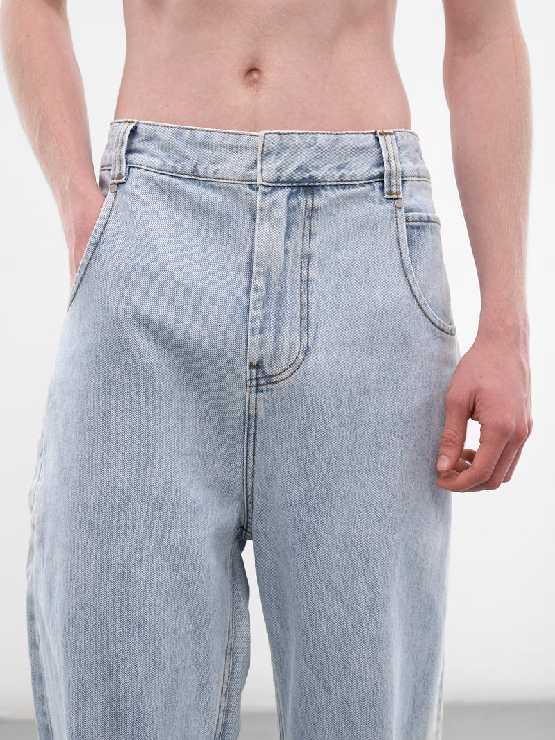 Blue Denim Gem Jeans (ESSS26DP03259-OLD-BLUE)