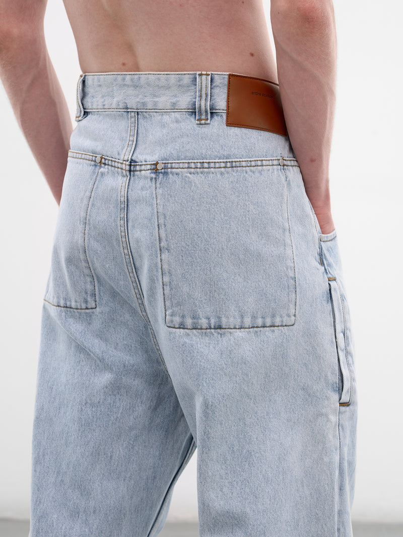 Blue Denim Gem Jeans (ESSS26DP03259-OLD-BLUE)