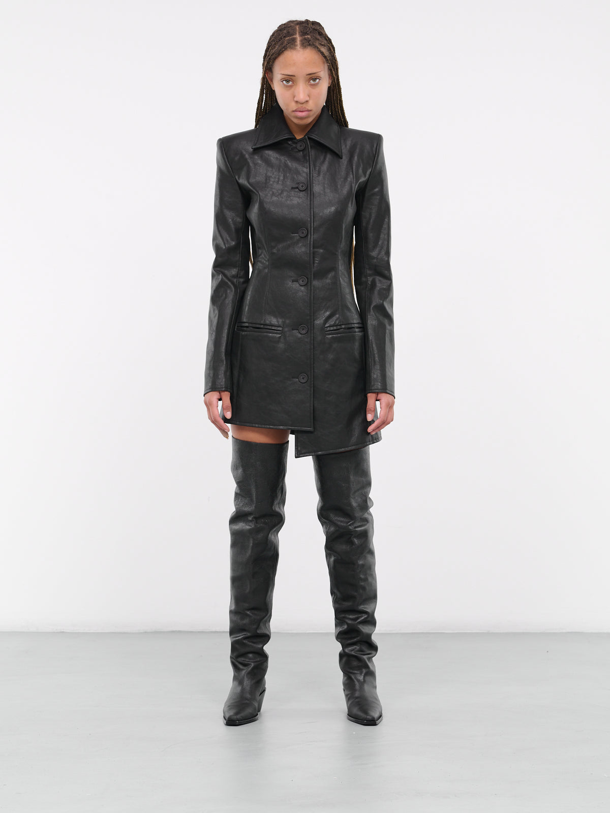 Blazer Dress (EV007Y003-OIL-SLICK)
