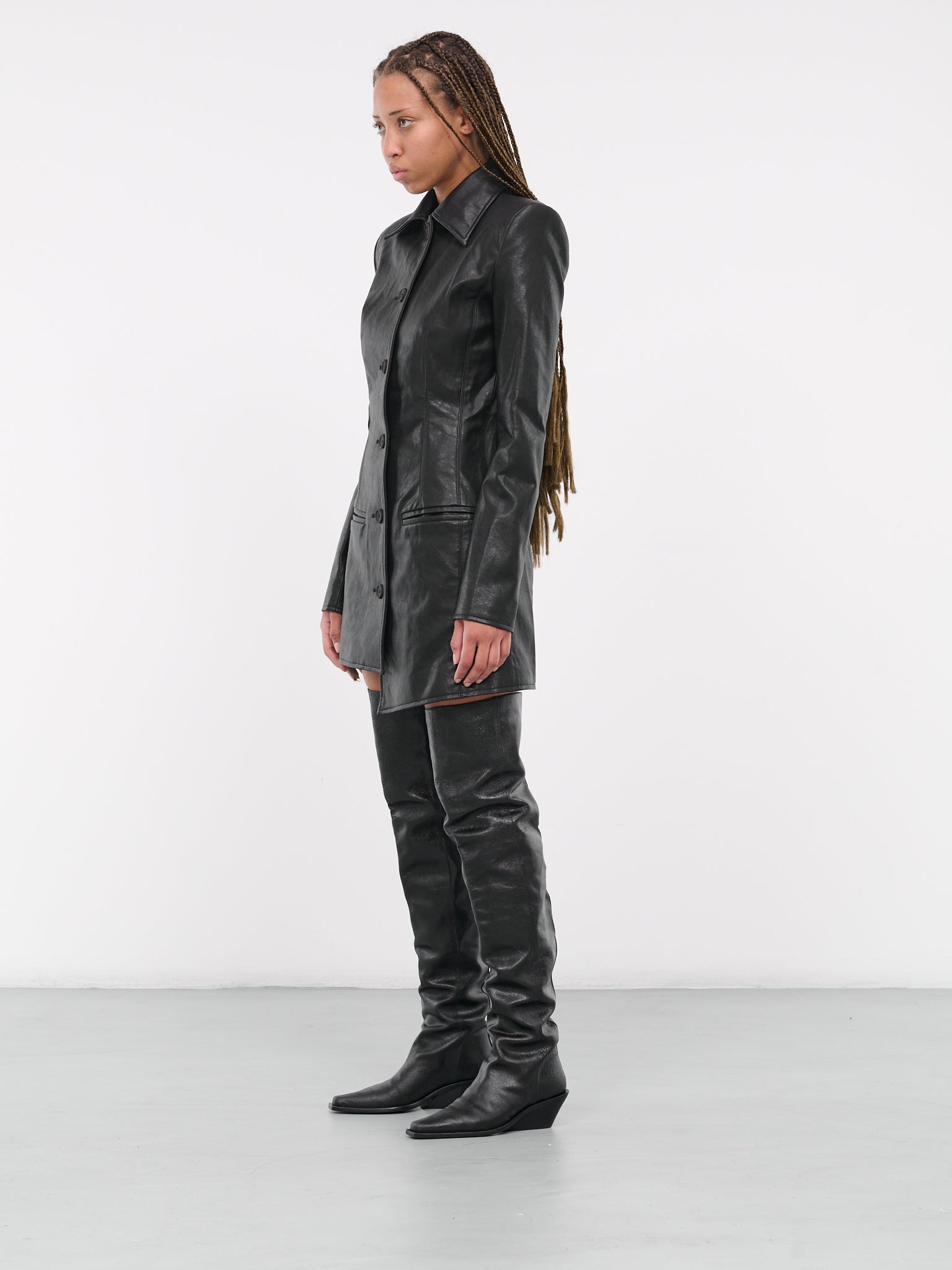 Blazer Dress (EV007Y003-OIL-SLICK)