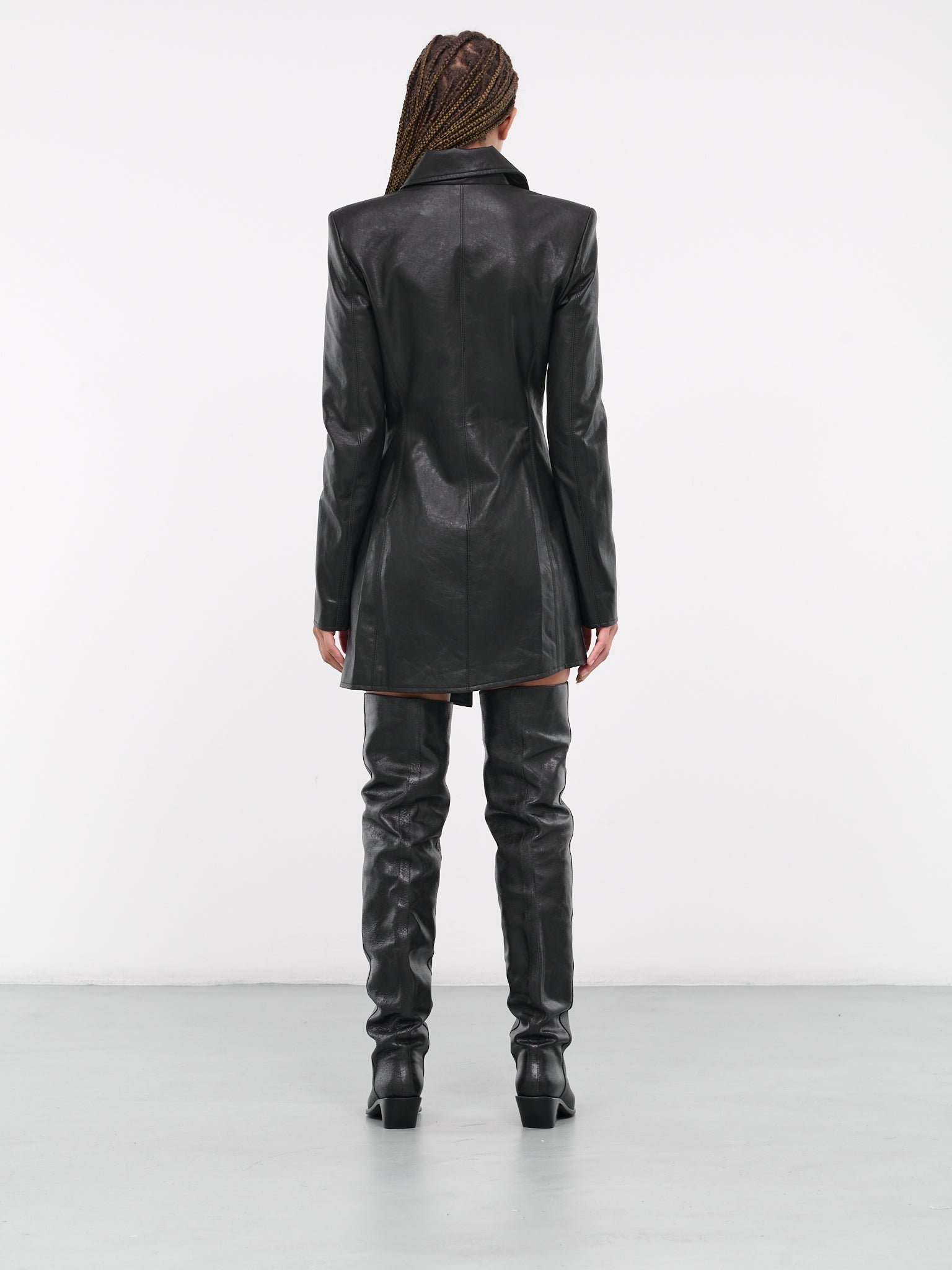 Blazer Dress (EV007Y003-OIL-SLICK)