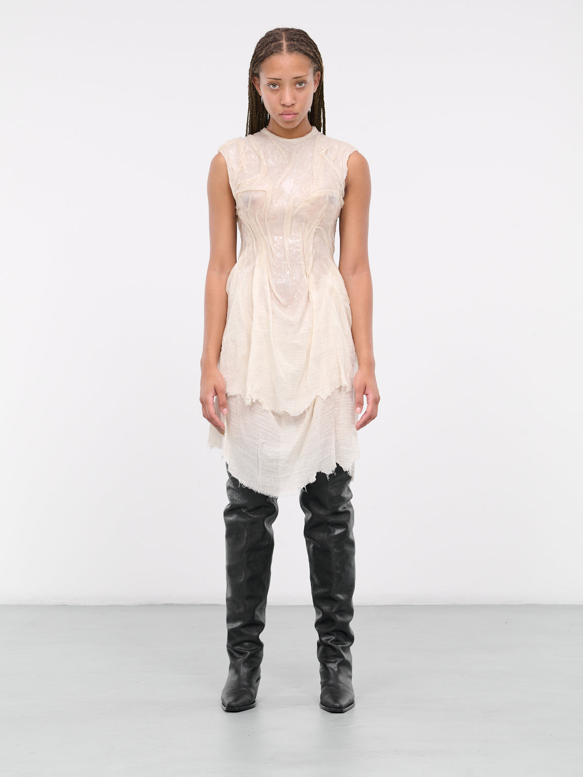 Latex Skaer Dress (EV050Y003-ENZYME)