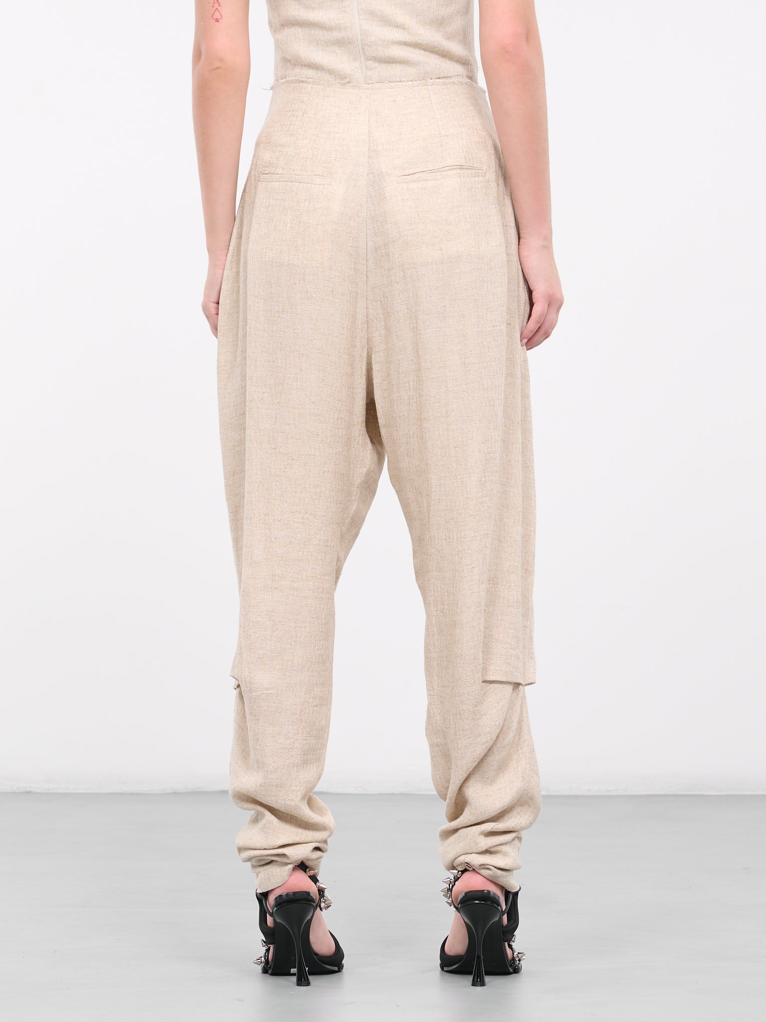 Linen Crepe Pants (EV052Y003-OAT)