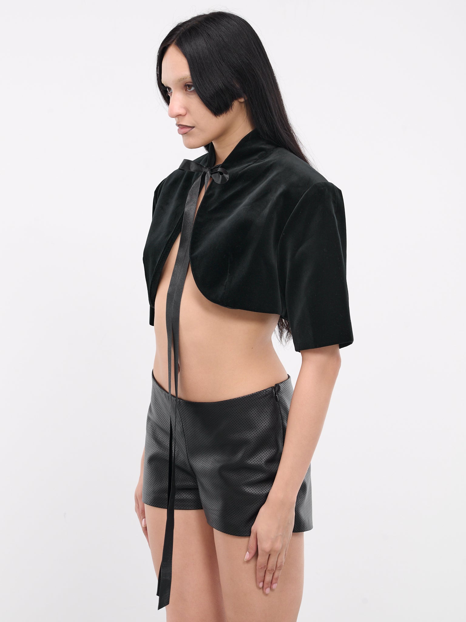 Emma Velvet Bolero (EVBR01-EMMA-BLACK-VELVET