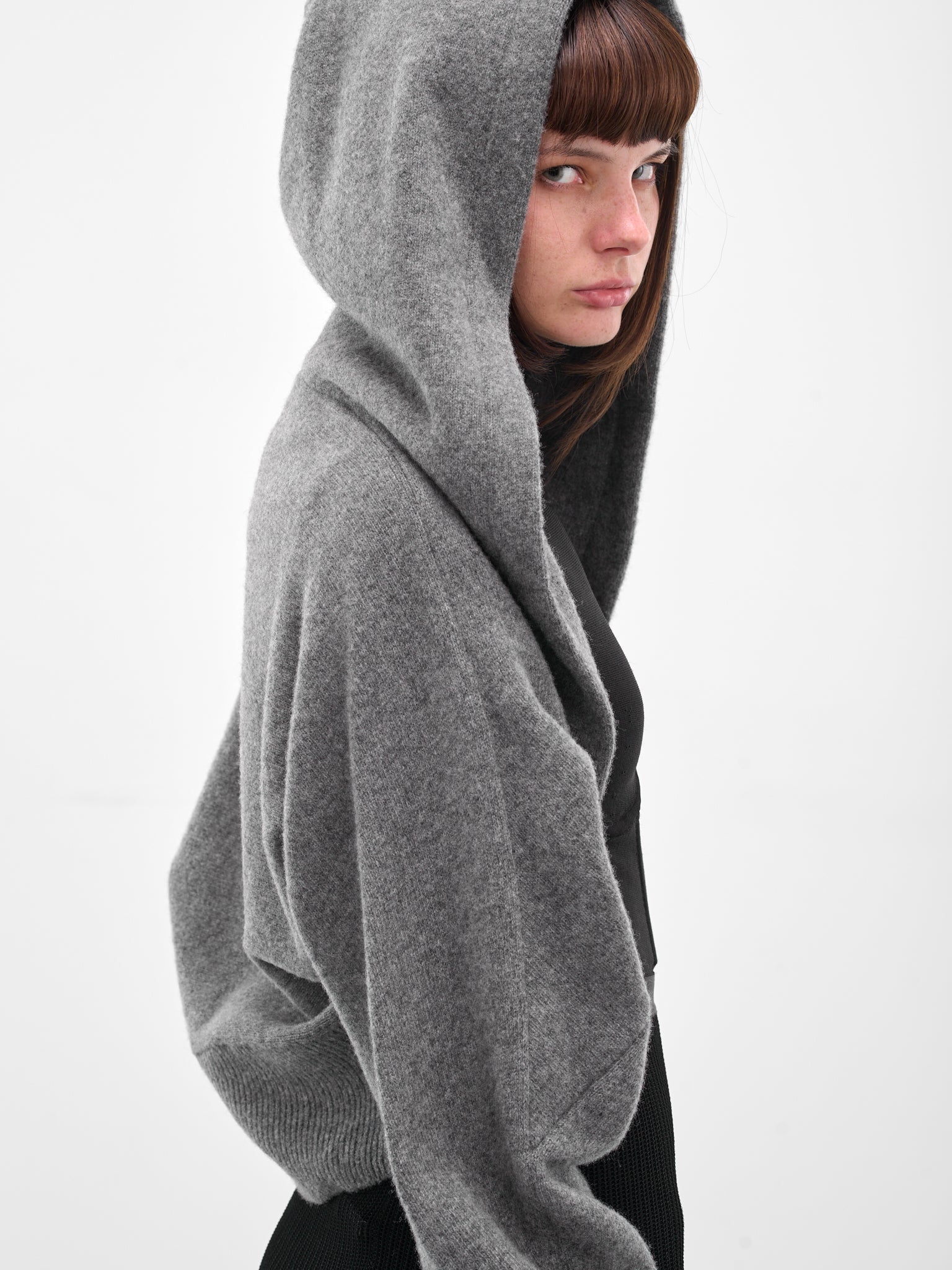 Gray Cashmere Bad Romance Cardigan (F25K11-BAD-ROMANCE-DOVE)