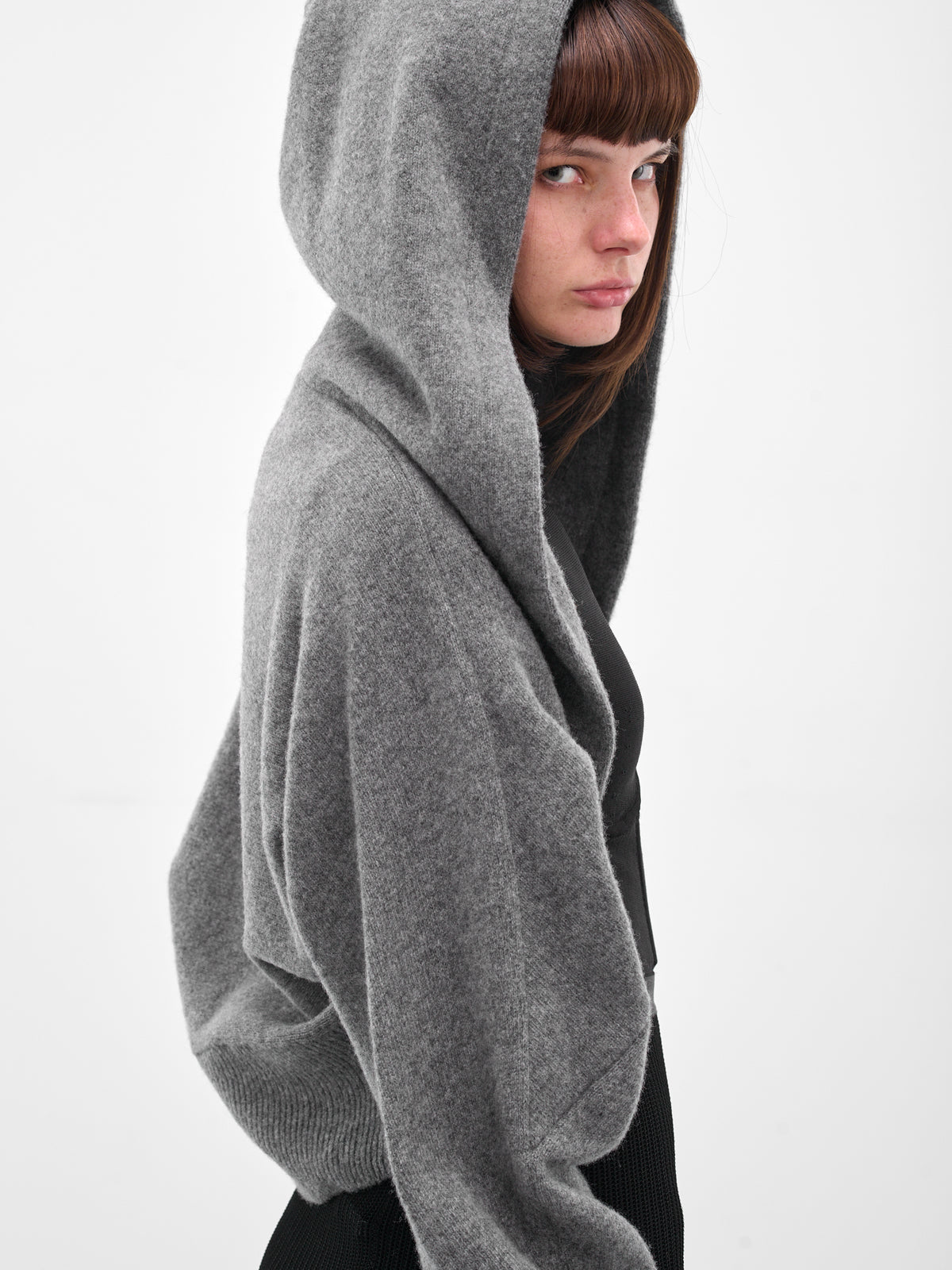 Gray Cashmere Bad Romance Cardigan (F25K11-BAD-ROMANCE-DOVE)