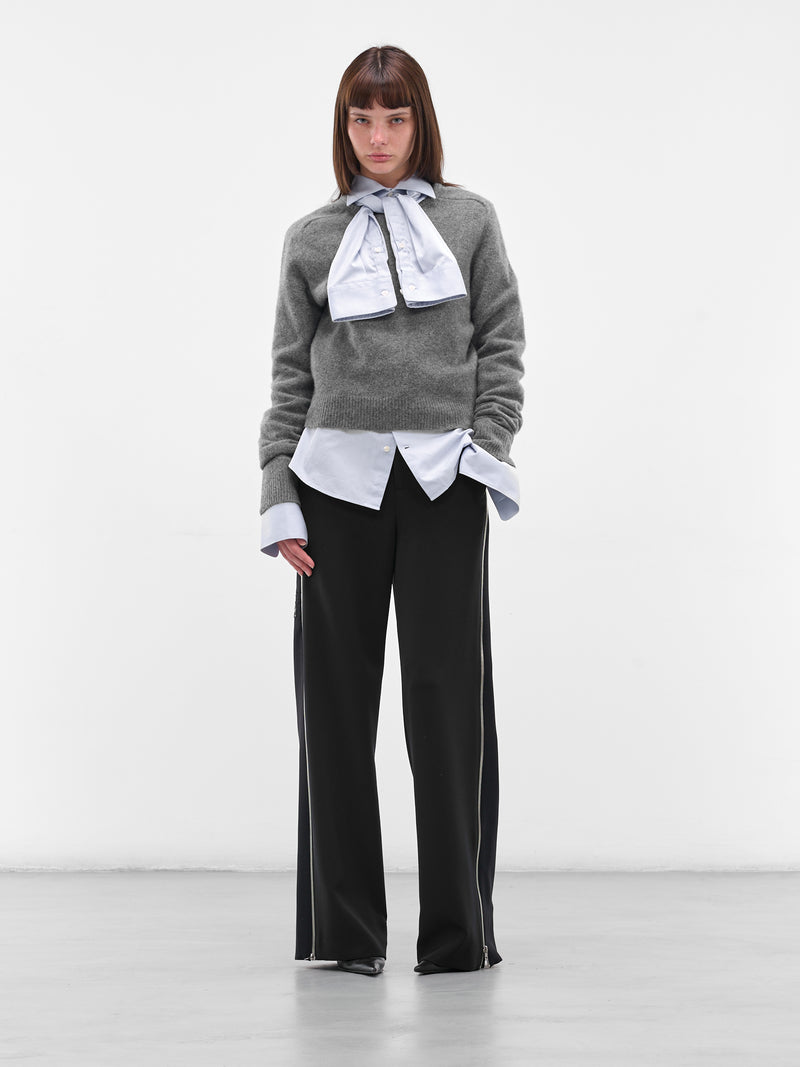 Gray Cashmere Bad Romance Sweater (F25K4-BAD-ROMANCE-DOVE)