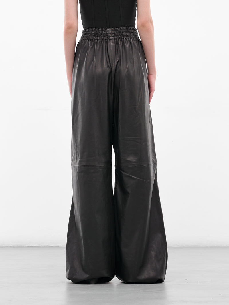 Black Leather Demon Lover Pants (F25PL6-DEMON-LOVER-BLACK)