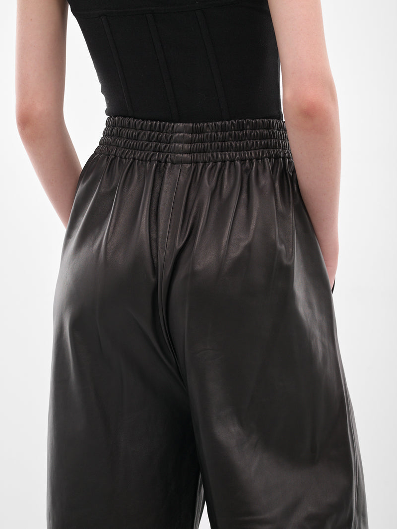 Black Leather Demon Lover Pants (F25PL6-DEMON-LOVER-BLACK)