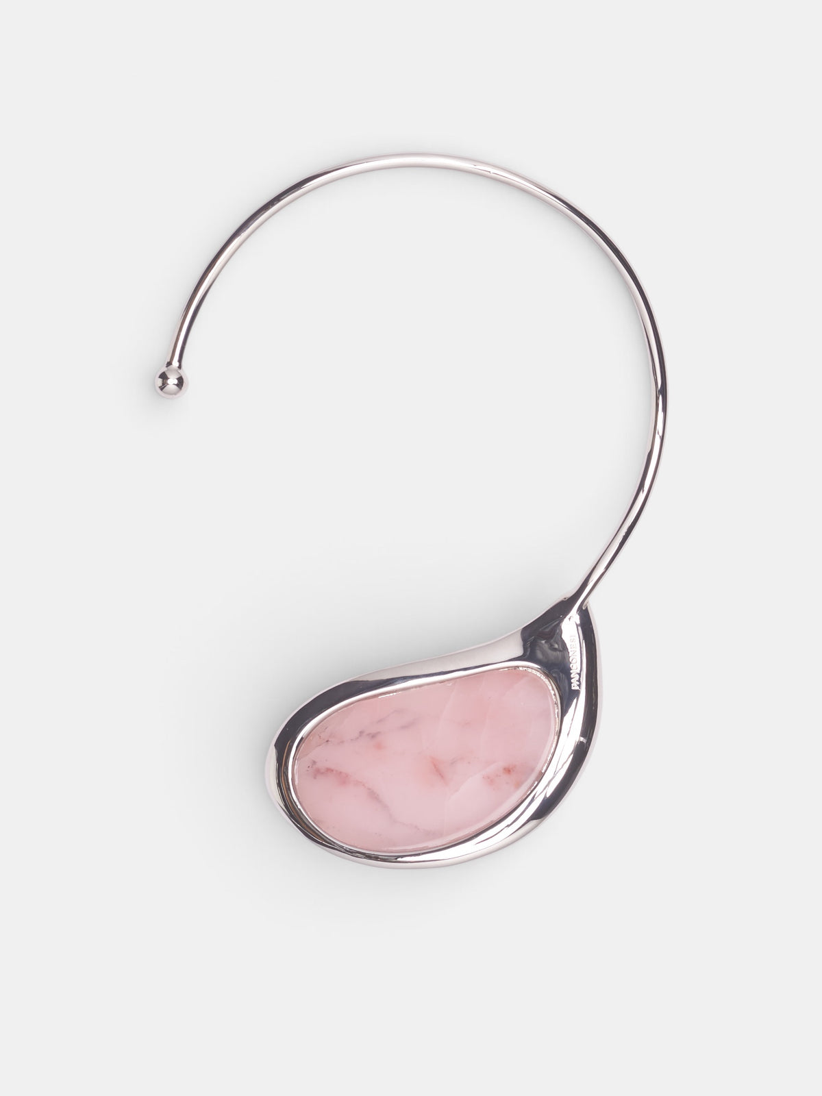 Rhodium Dusk Choker (F26-NE004-S-PINK)