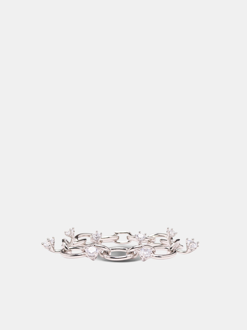 Diamanti Chain Bracelet (F26-WR001-S-SILVER)