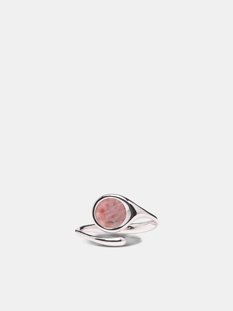 Rhodium Dusk Bracelet (F26-WR002-S-PINK)