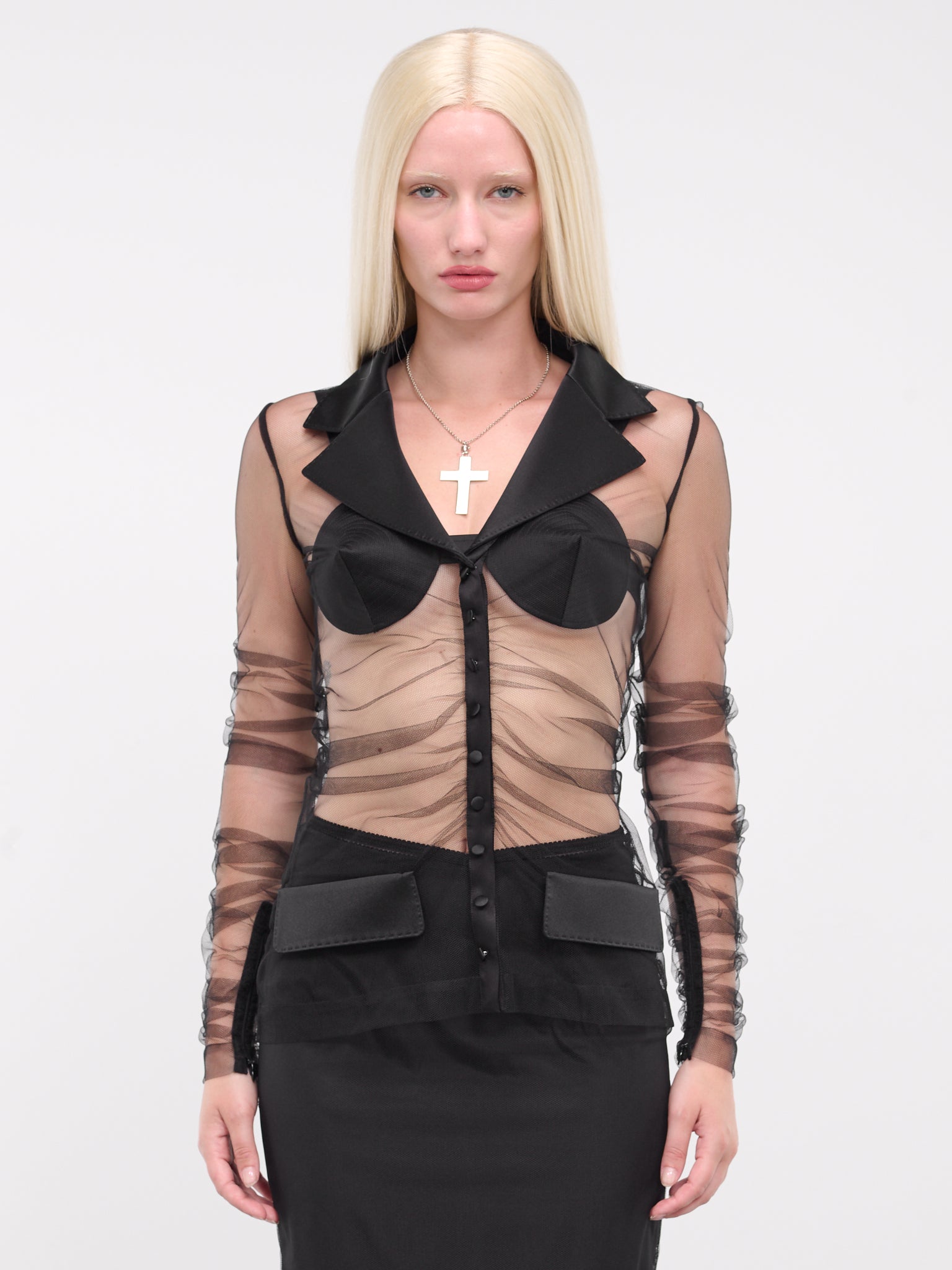 Tulle Jacket (F27AOT-HLMLQ-BLACK)