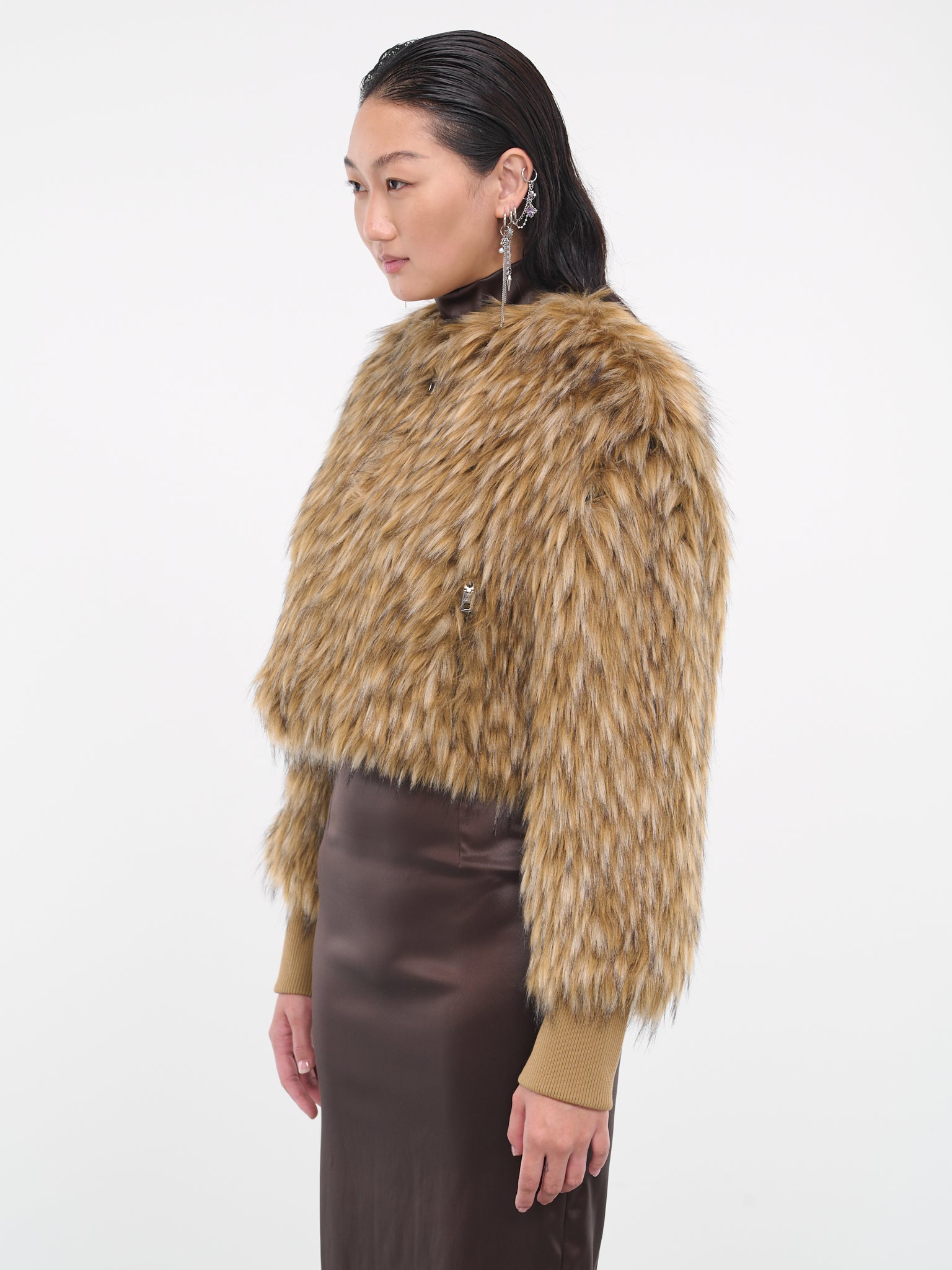 Faux-Fur Jacket (F26U9F-FUSVX-S8230-LIGHT-BEIGE)