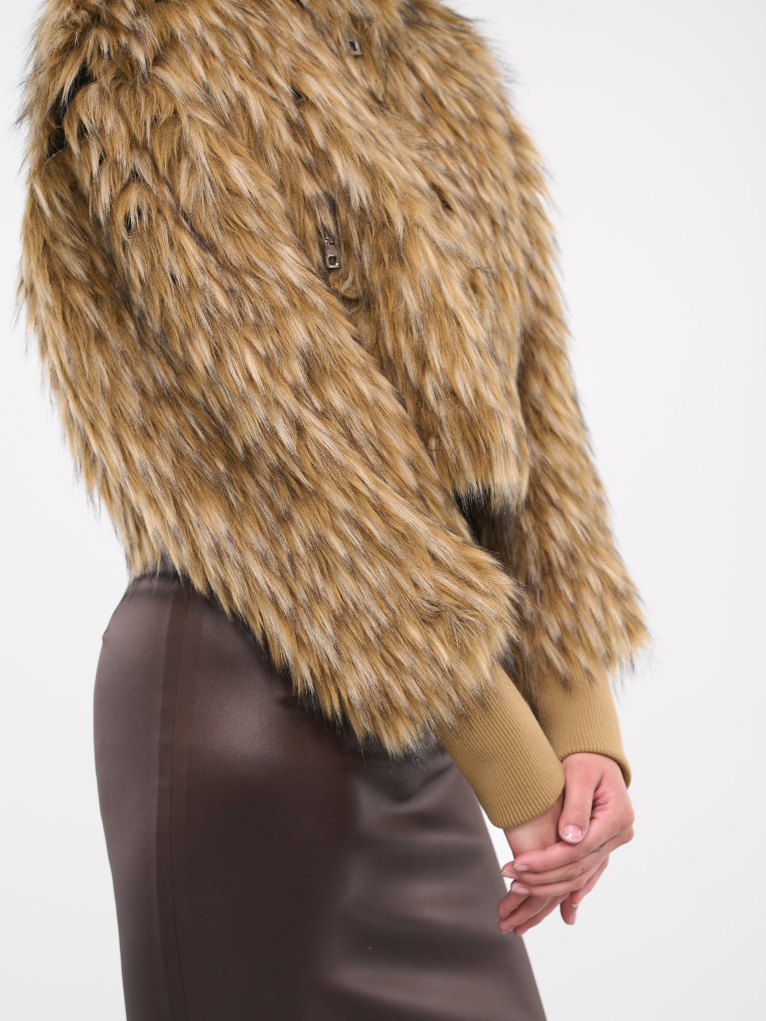 Faux-Fur Jacket (F26U9F-FUSVX-S8230-LIGHT-BEIGE)