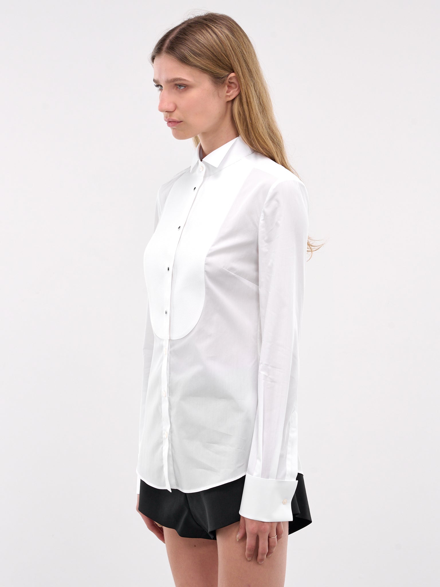 Cotton Poplin Shirt (F5S88T-GDCPJ-W0800-OPTICAL-WHI)