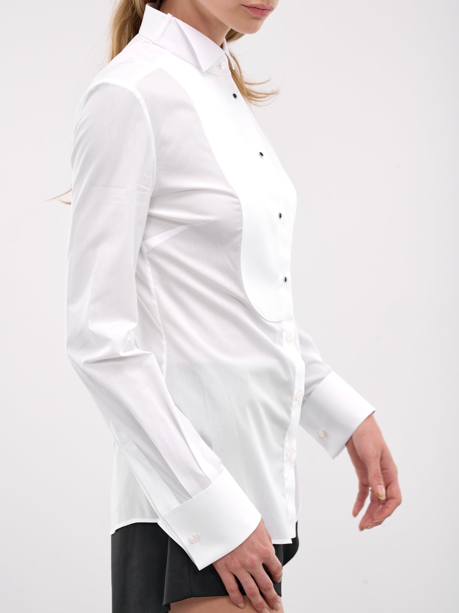 Cotton Poplin Shirt (F5S88T-GDCPJ-W0800-OPTICAL-WHI)