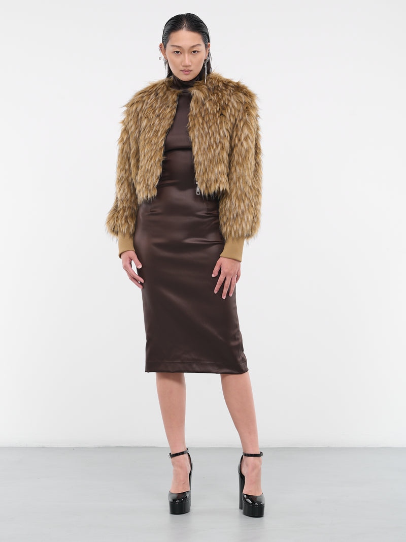 Faux-Fur Jacket (F26U9F-FUSVX-S8230-LIGHT-BEIGE)