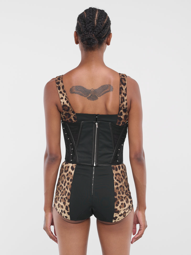 Lace Corset (FB357A-OUADW-BLACK)