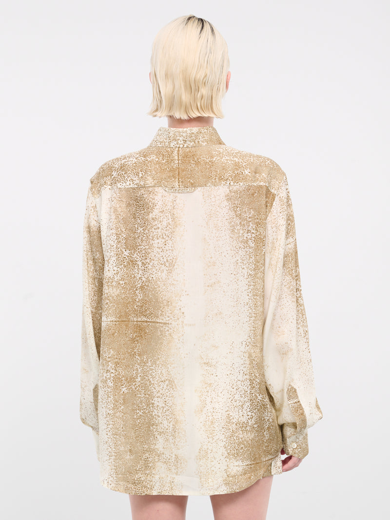 Printed Classic Shirt (FCCO-SI03-09-TERRAIN-FAENZA)