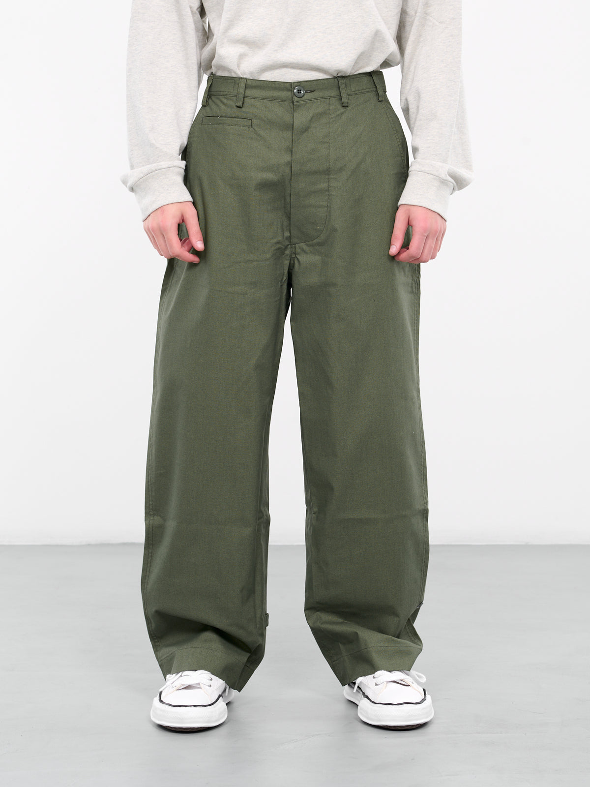 Oversized Trousers (FD65PA3769GB-DARK-KHAKI)