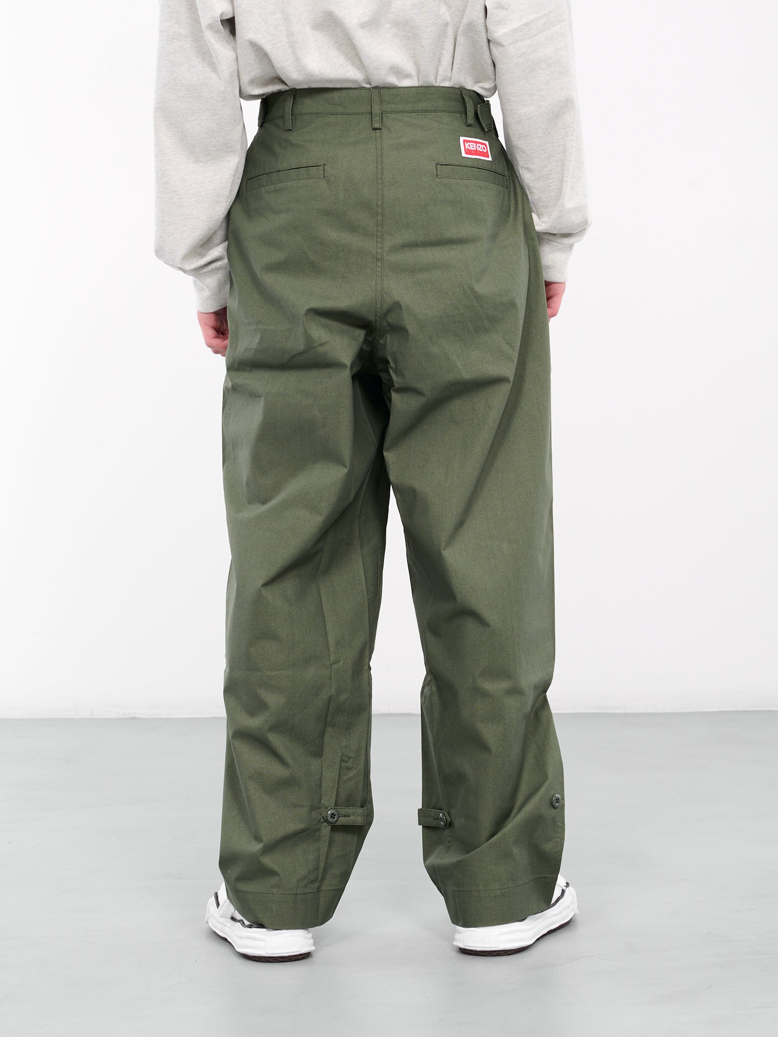 Oversized Trousers (FD65PA3769GB-DARK-KHAKI)